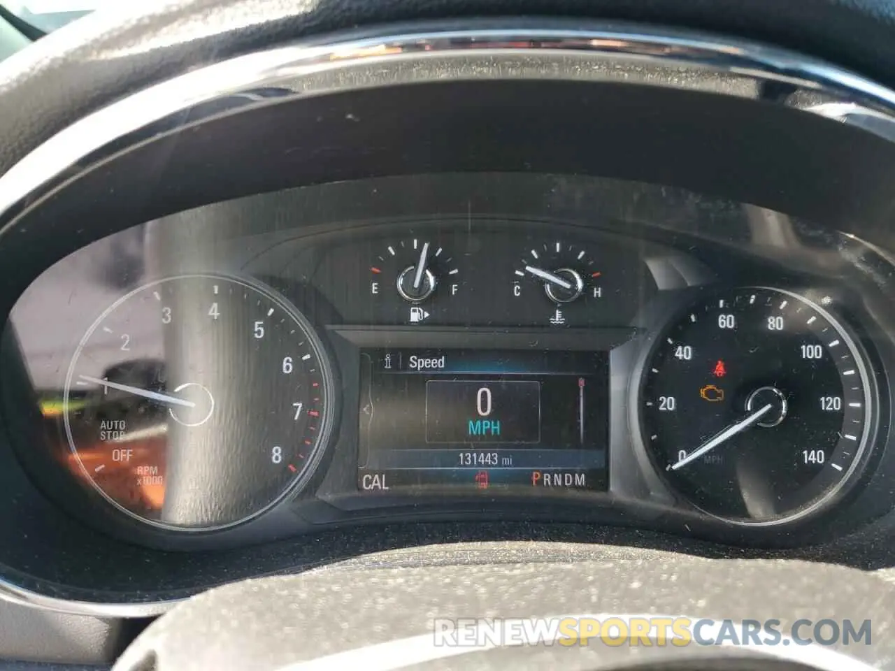 9 Фотография поврежденного автомобиля KL4CJGSM8KB891529 BUICK ENCORE 2019