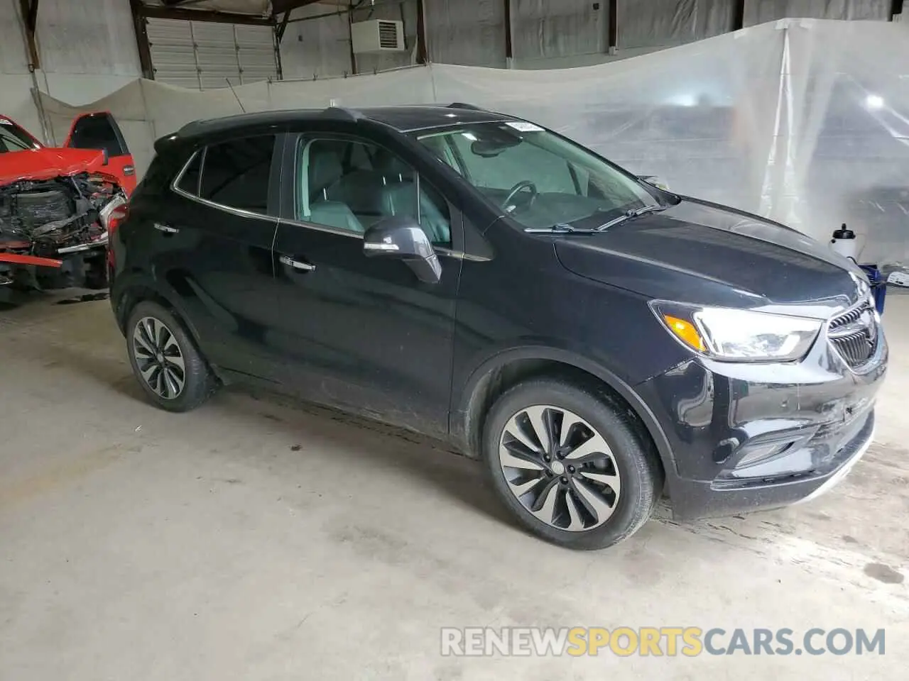 4 Photograph of a damaged car KL4CJGSM9KB744216 BUICK ENCORE 2019