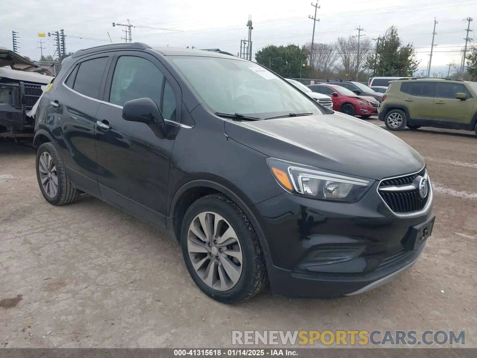 1 Фотография поврежденного автомобиля KL4CJASB1LB001241 BUICK ENCORE 2020