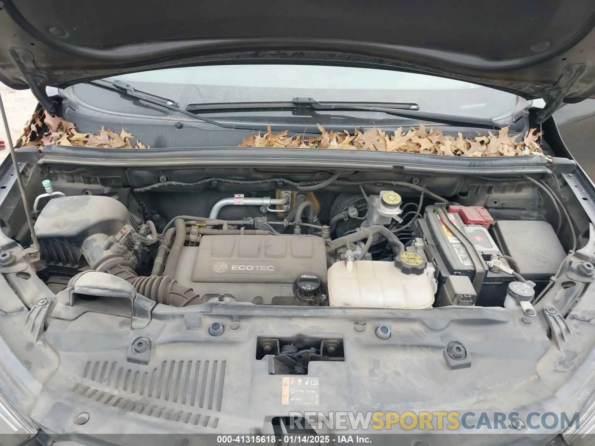 10 Фотография поврежденного автомобиля KL4CJASB1LB001241 BUICK ENCORE 2020