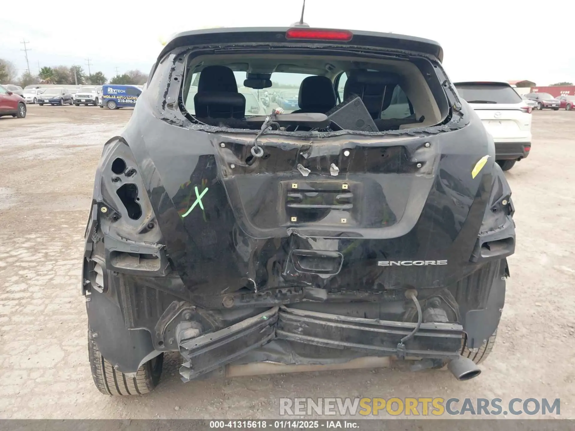 17 Фотография поврежденного автомобиля KL4CJASB1LB001241 BUICK ENCORE 2020