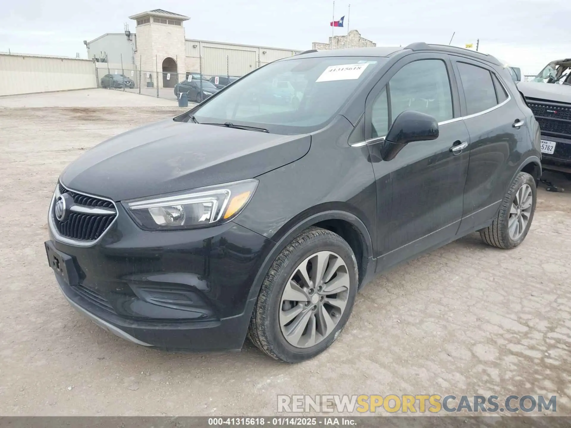 2 Фотография поврежденного автомобиля KL4CJASB1LB001241 BUICK ENCORE 2020