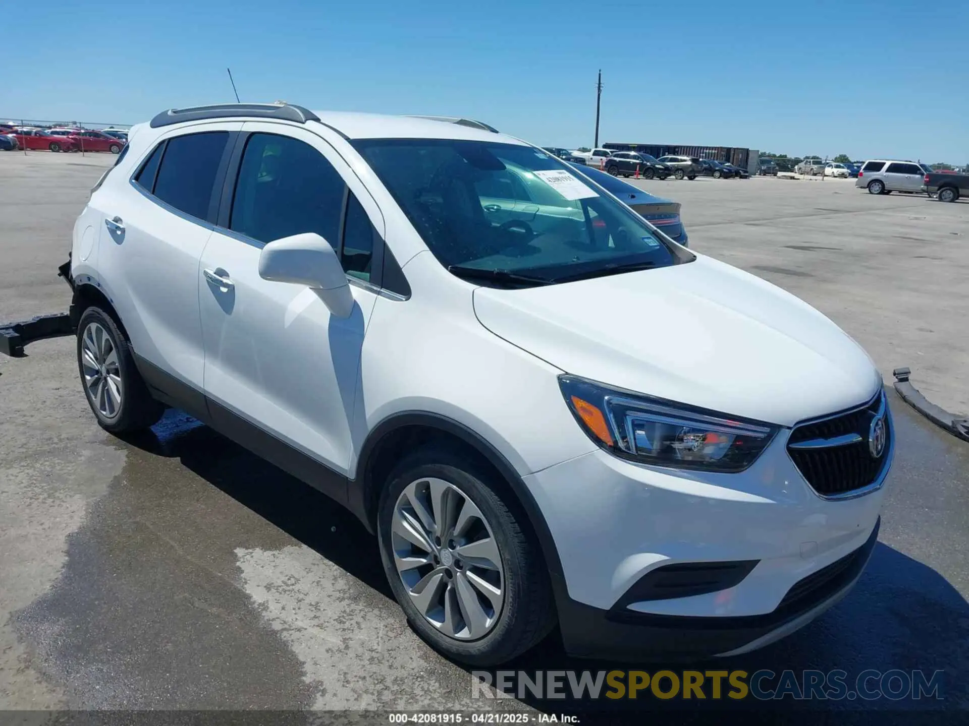 1 Photograph of a damaged car KL4CJASB1LB028357 BUICK ENCORE 2020