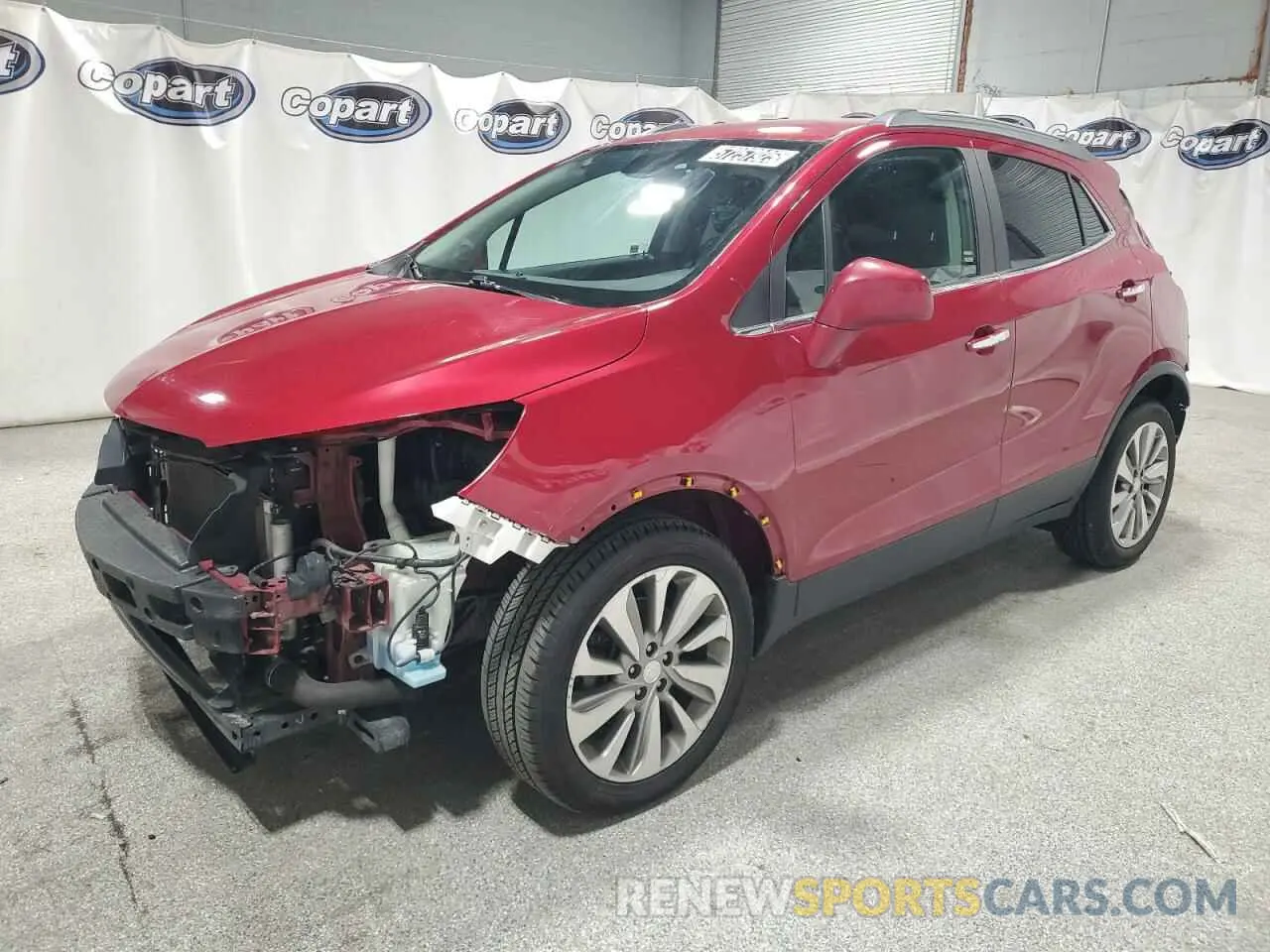 1 Фотография поврежденного автомобиля KL4CJASB1LB062931 BUICK ENCORE 2020