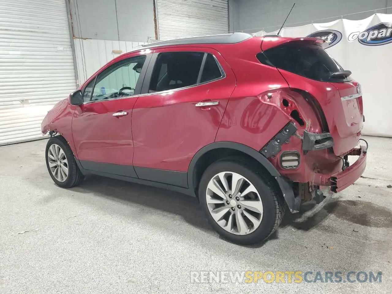 2 Фотография поврежденного автомобиля KL4CJASB1LB062931 BUICK ENCORE 2020