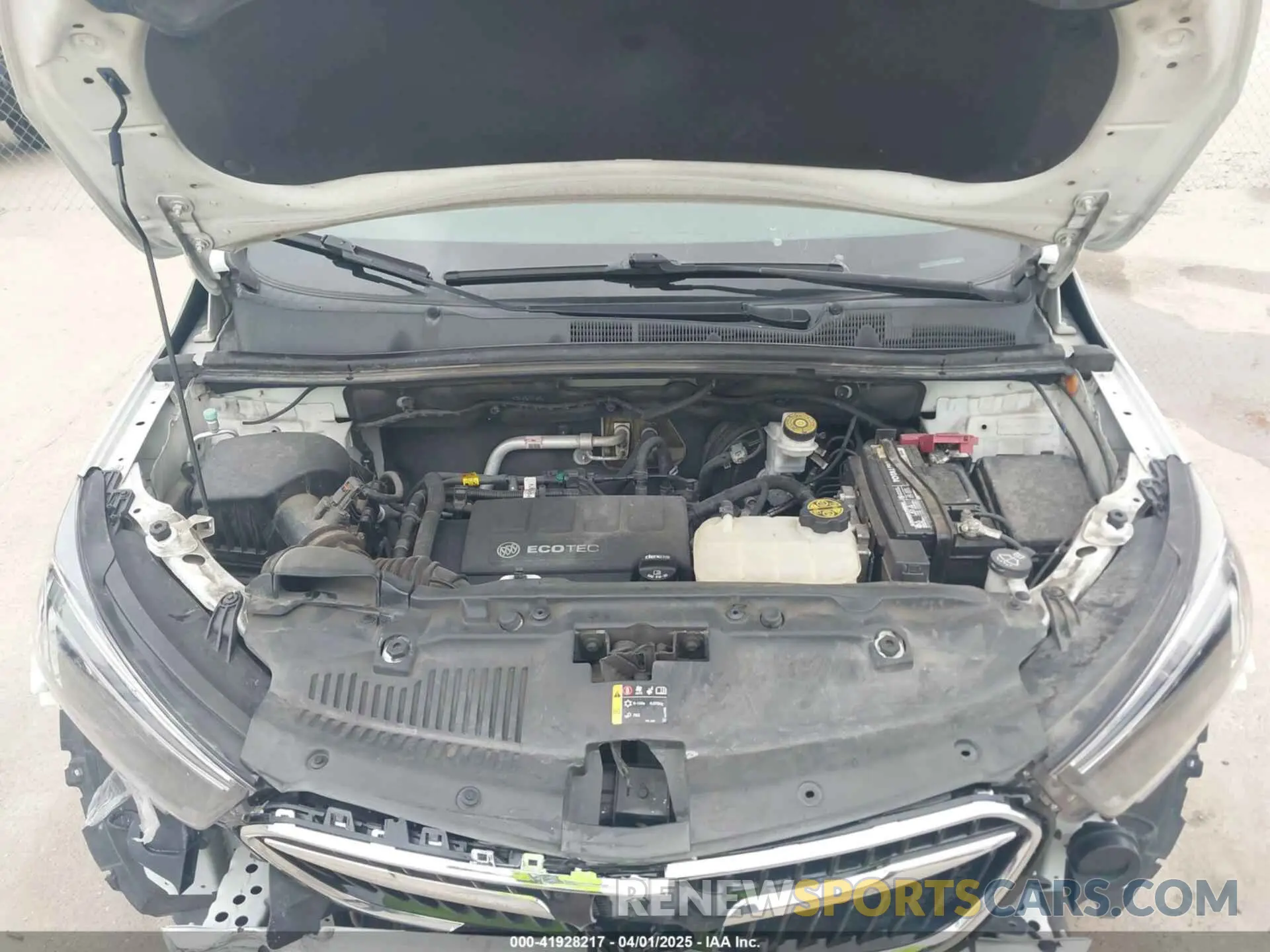 10 Фотография поврежденного автомобиля KL4CJASB2LB000499 BUICK ENCORE 2020