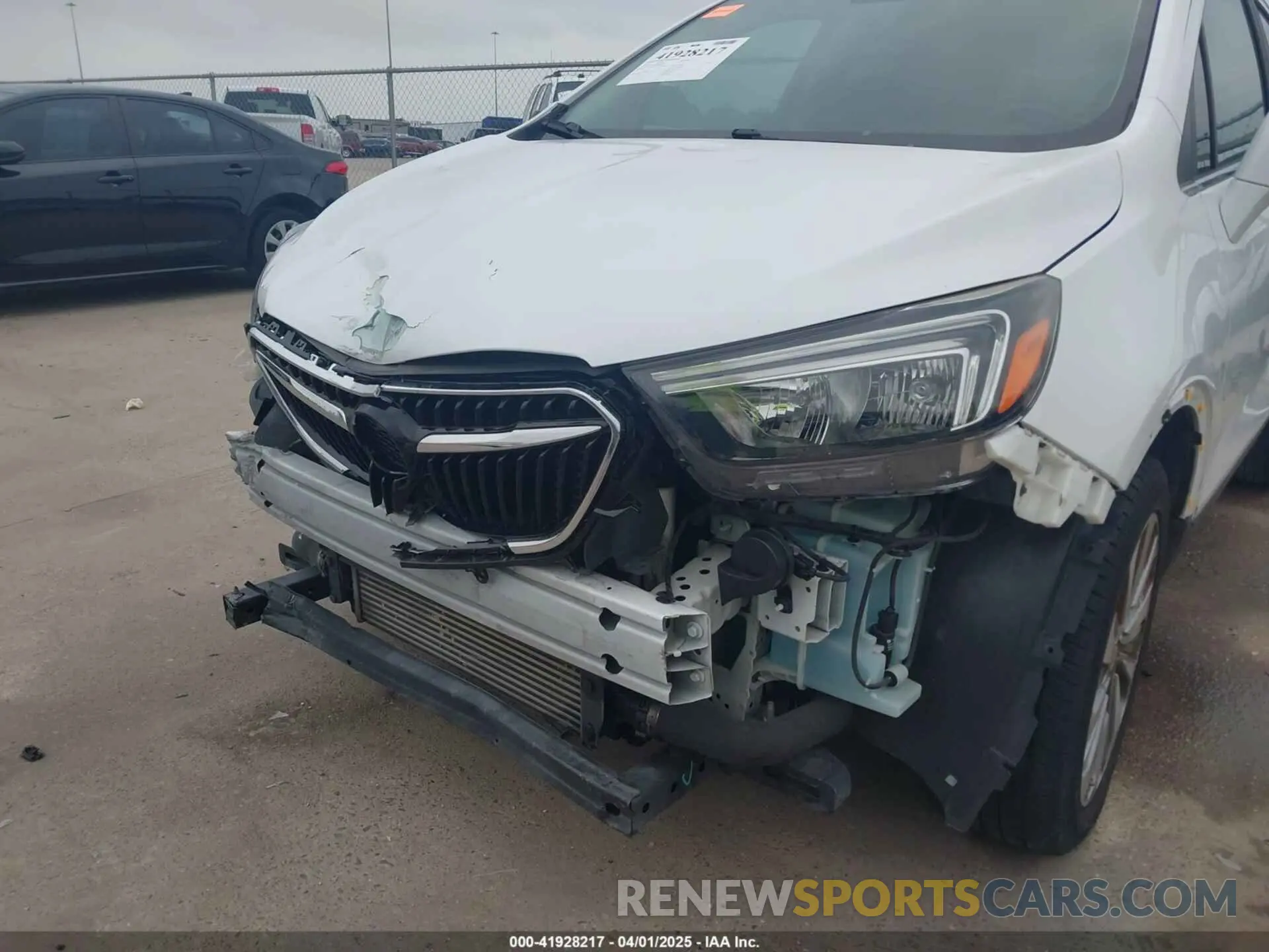 6 Фотография поврежденного автомобиля KL4CJASB2LB000499 BUICK ENCORE 2020