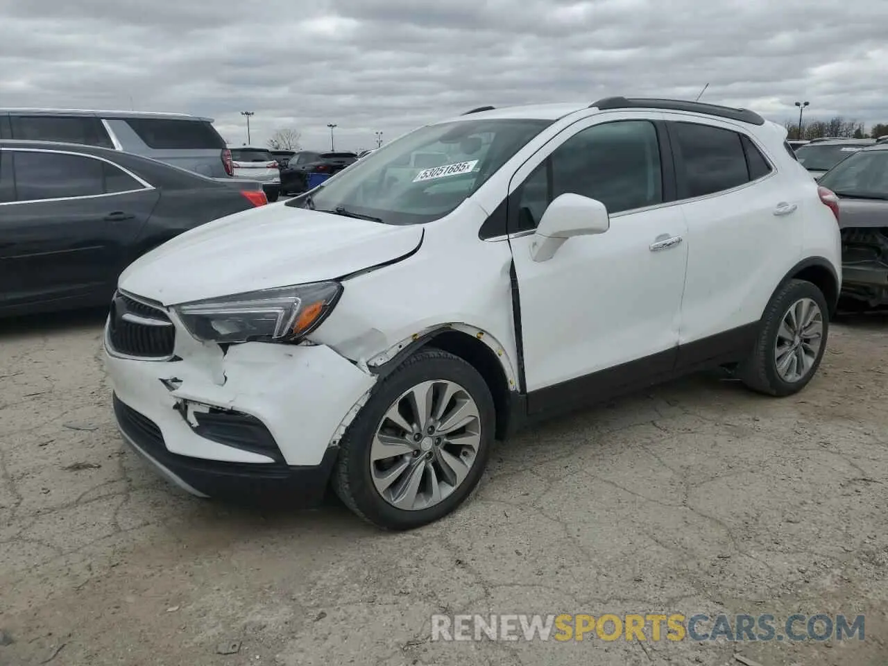 1 Photograph of a damaged car KL4CJASB2LB006299 BUICK ENCORE 2020