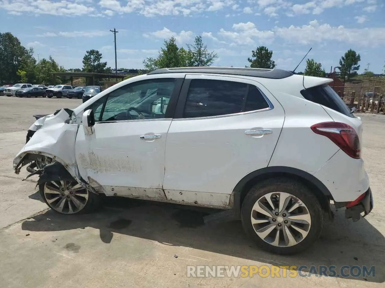 2 Photograph of a damaged car KL4CJASB2LB024754 BUICK ENCORE 2020