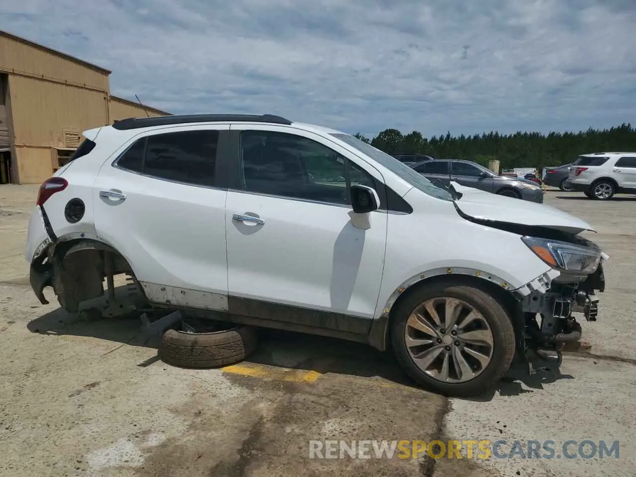 4 Photograph of a damaged car KL4CJASB2LB024754 BUICK ENCORE 2020