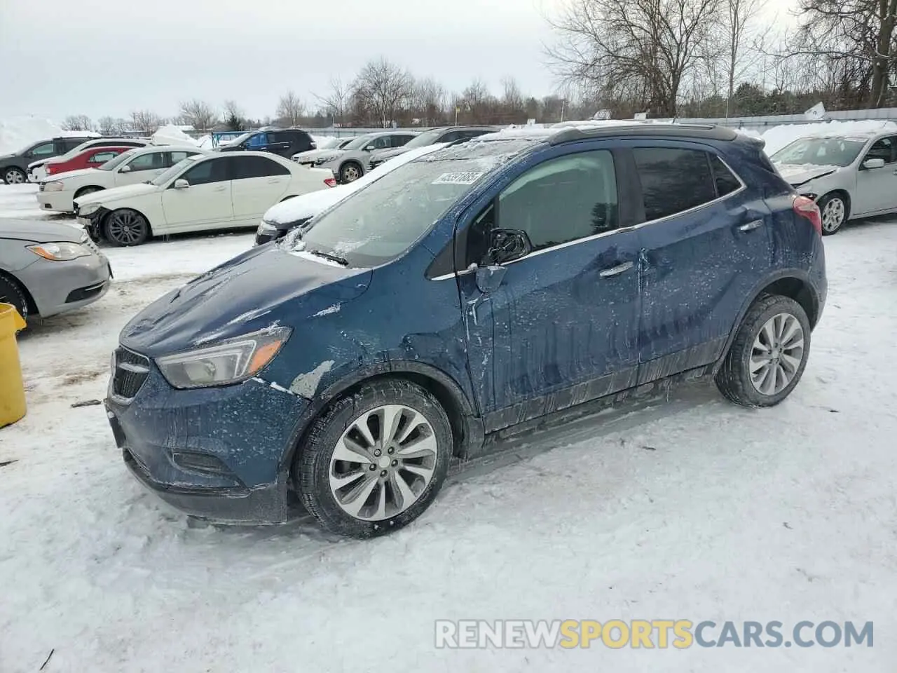 1 Photograph of a damaged car KL4CJASB2LB043921 BUICK ENCORE 2020