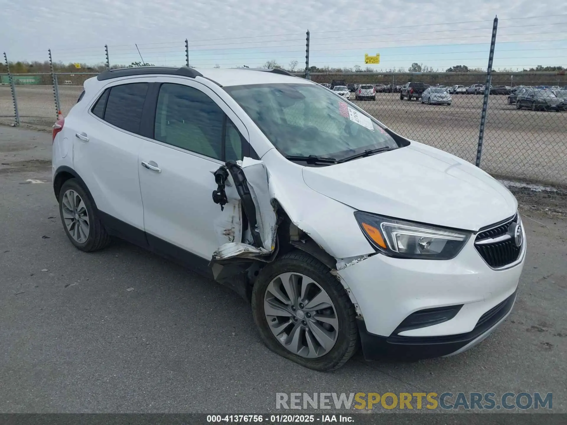 6 Фотография поврежденного автомобиля KL4CJASB2LB051694 BUICK ENCORE 2020