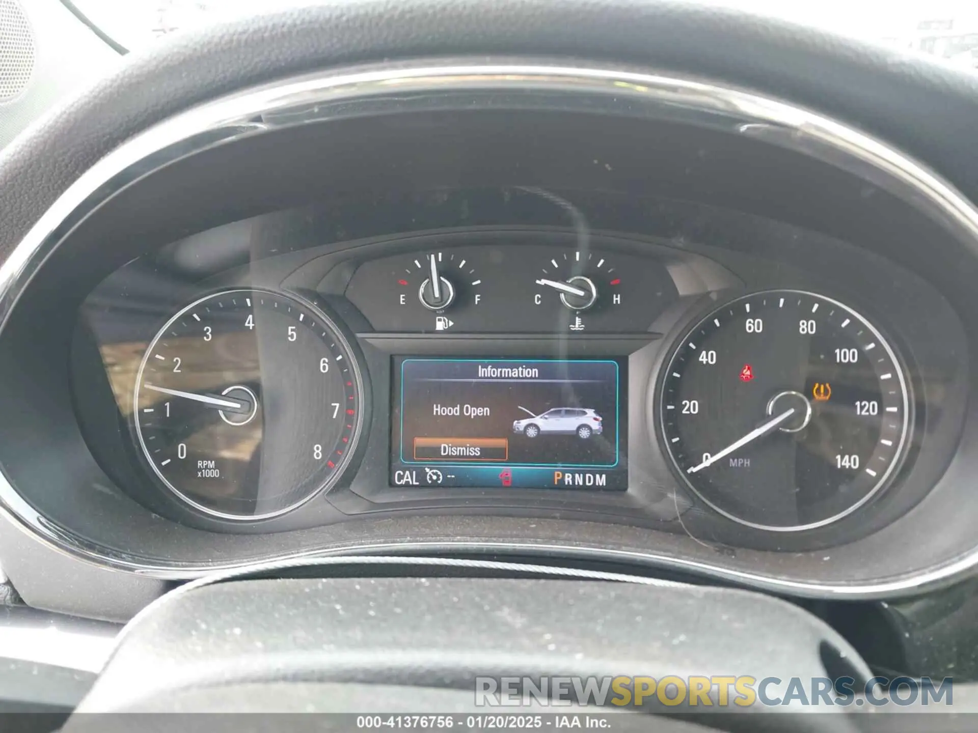 7 Фотография поврежденного автомобиля KL4CJASB2LB051694 BUICK ENCORE 2020