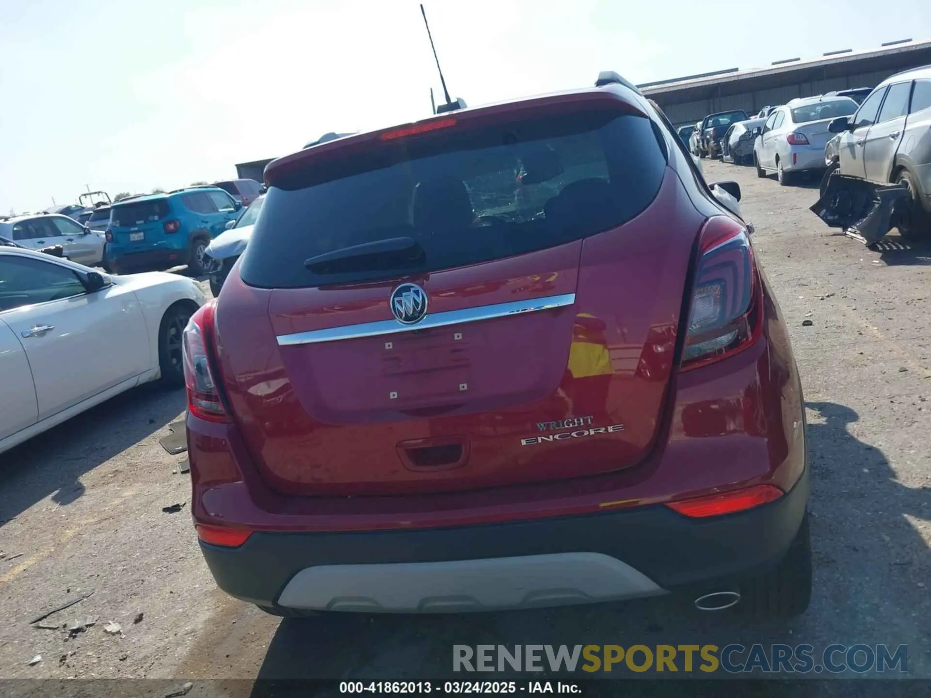 15 Фотография поврежденного автомобиля KL4CJASB2LB067068 BUICK ENCORE 2020