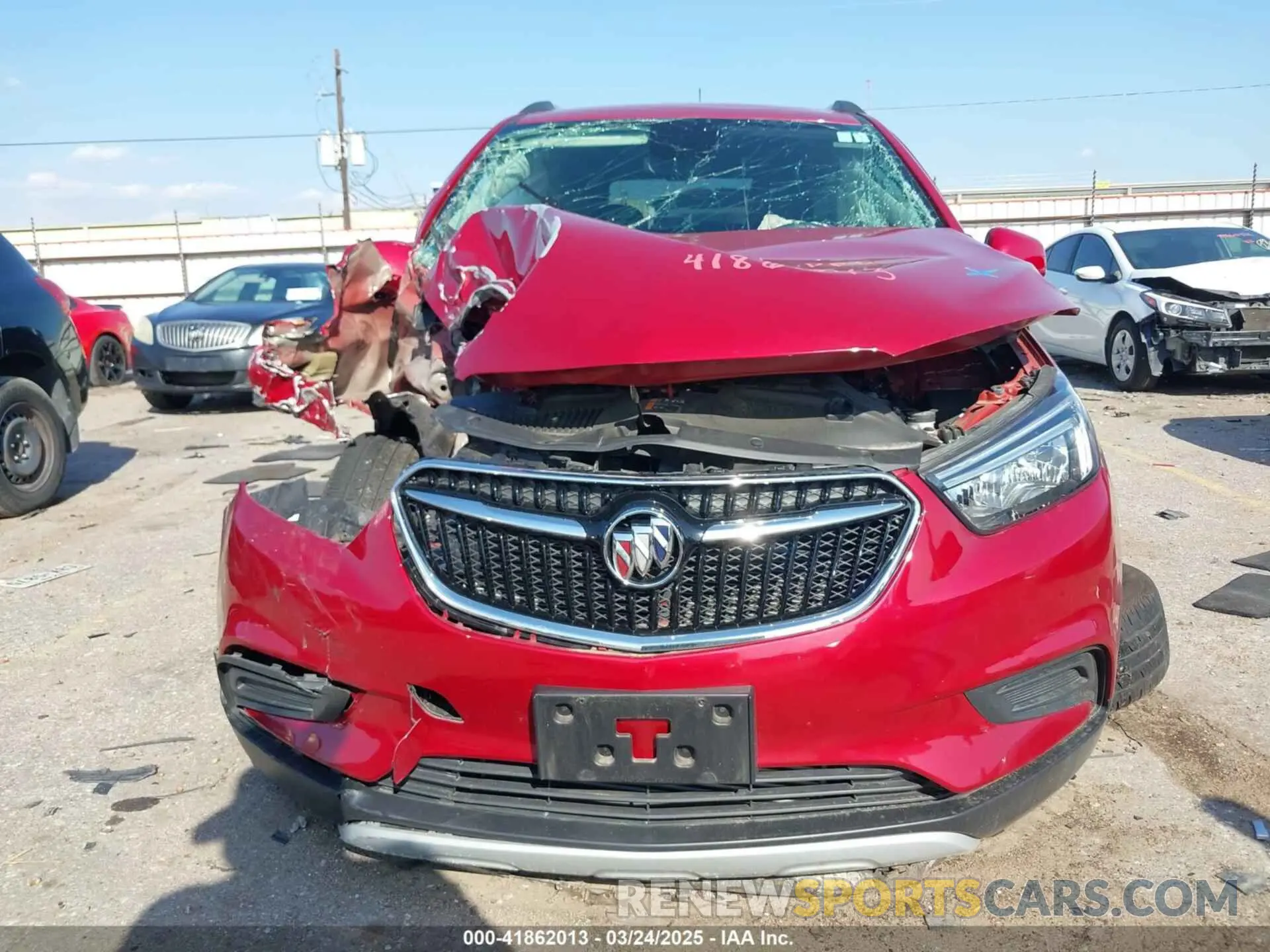 6 Фотография поврежденного автомобиля KL4CJASB2LB067068 BUICK ENCORE 2020