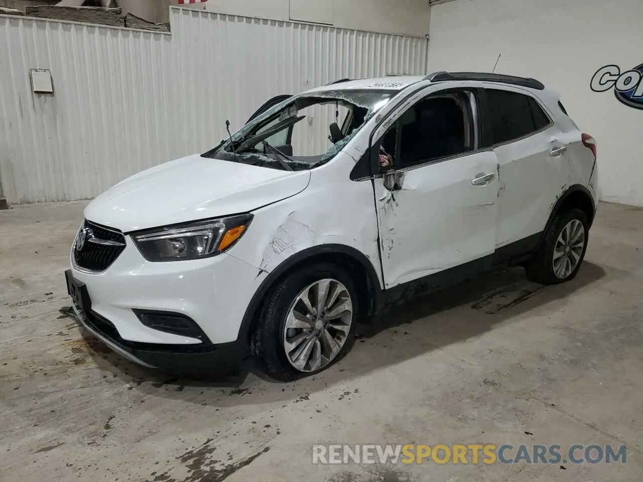 1 Фотография поврежденного автомобиля KL4CJASB3LB028019 BUICK ENCORE 2020