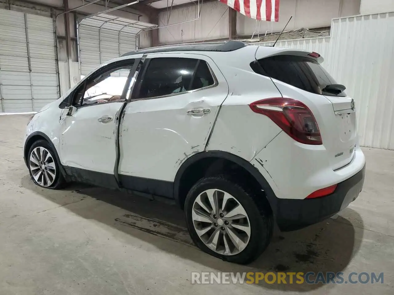 2 Фотография поврежденного автомобиля KL4CJASB3LB028019 BUICK ENCORE 2020