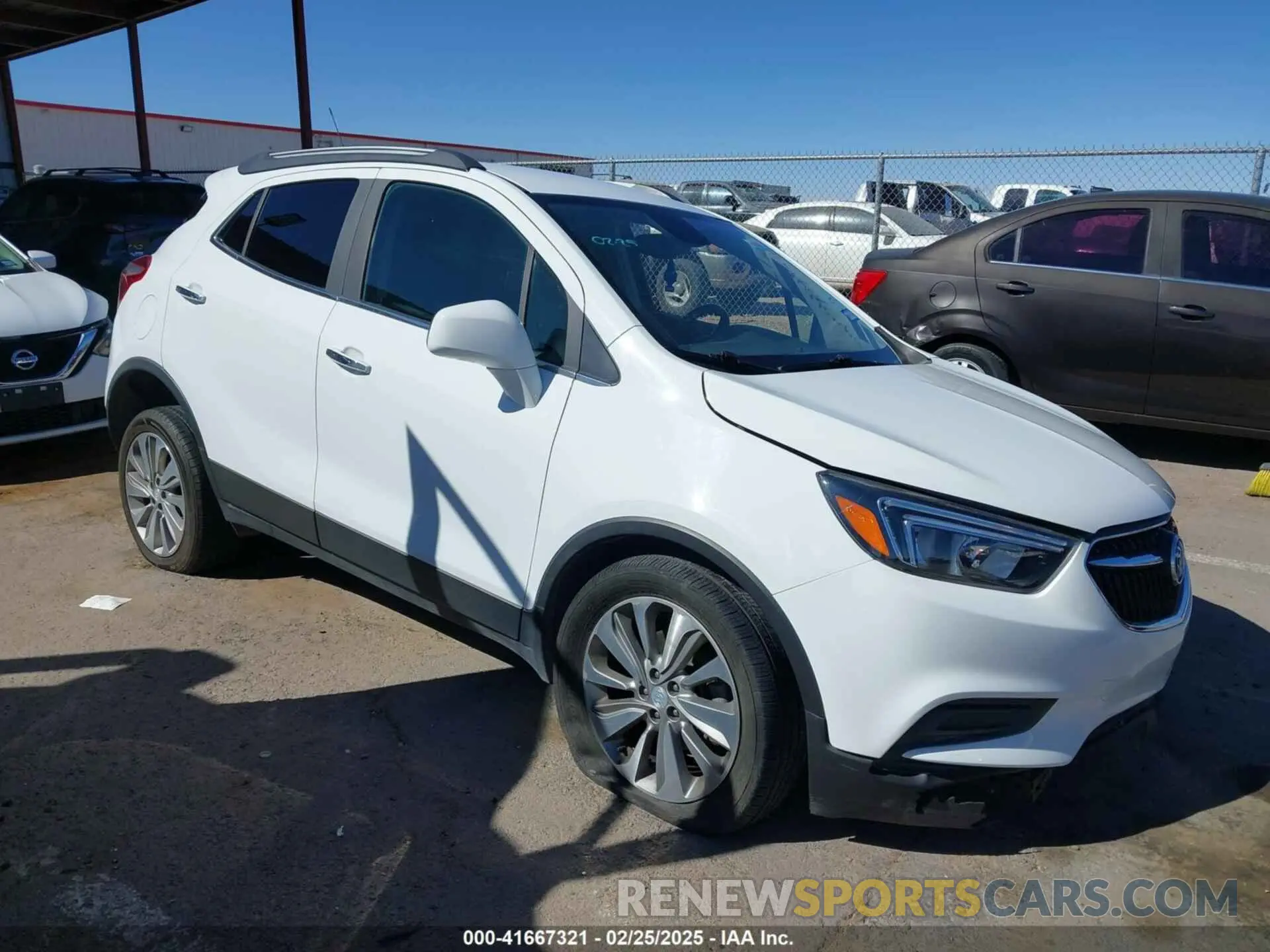1 Фотография поврежденного автомобиля KL4CJASB3LB028117 BUICK ENCORE 2020
