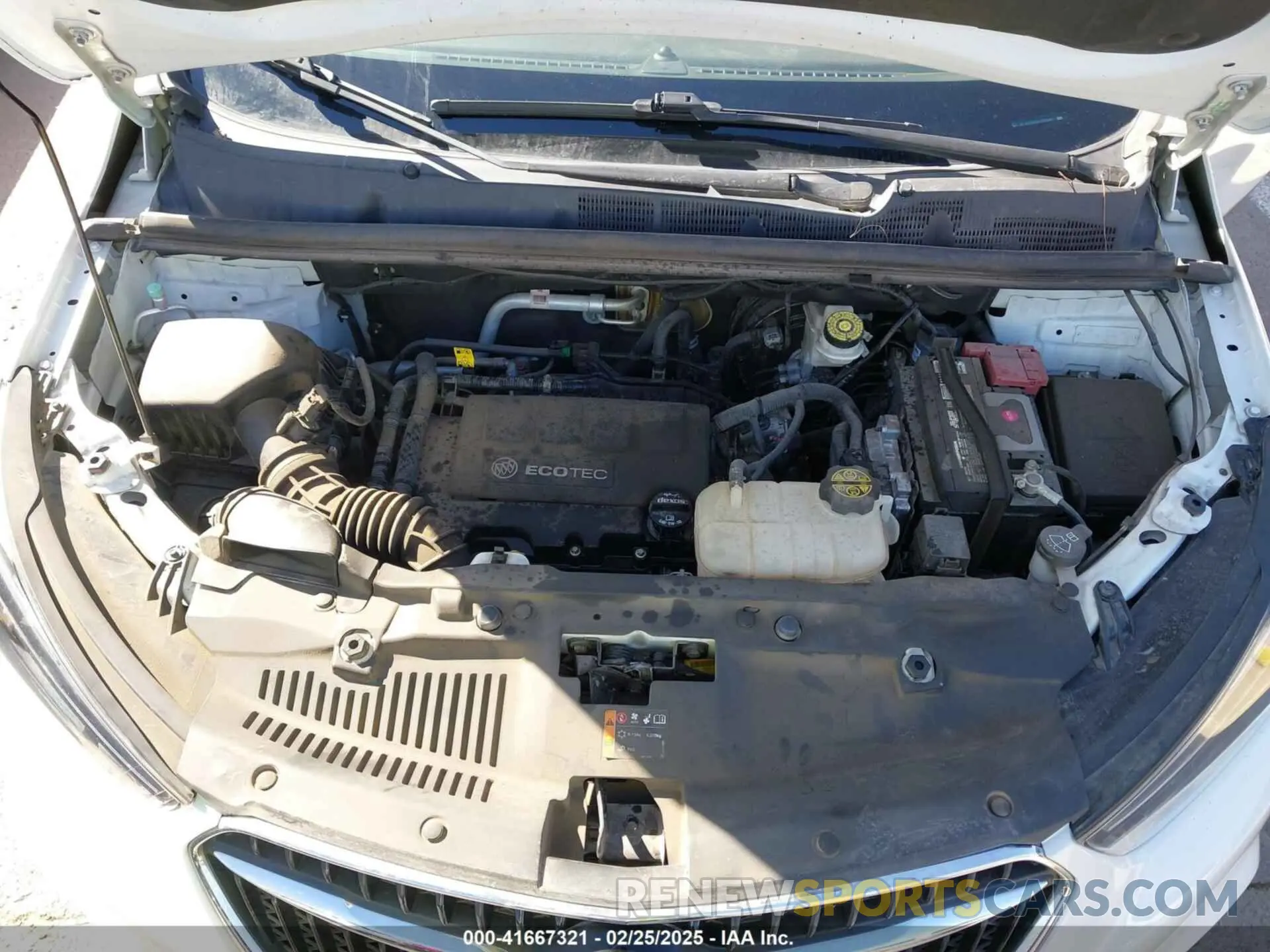 10 Фотография поврежденного автомобиля KL4CJASB3LB028117 BUICK ENCORE 2020