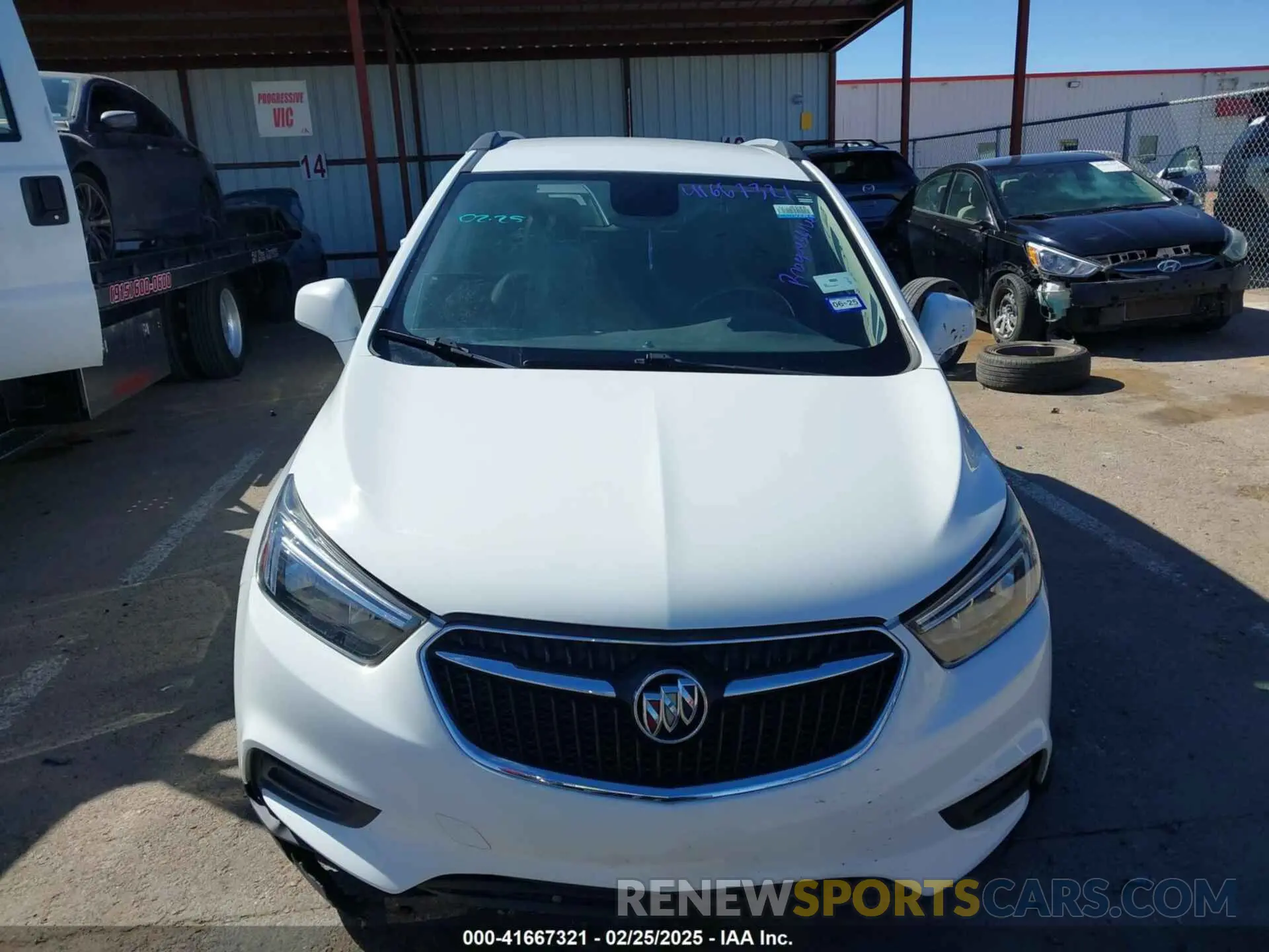 12 Фотография поврежденного автомобиля KL4CJASB3LB028117 BUICK ENCORE 2020