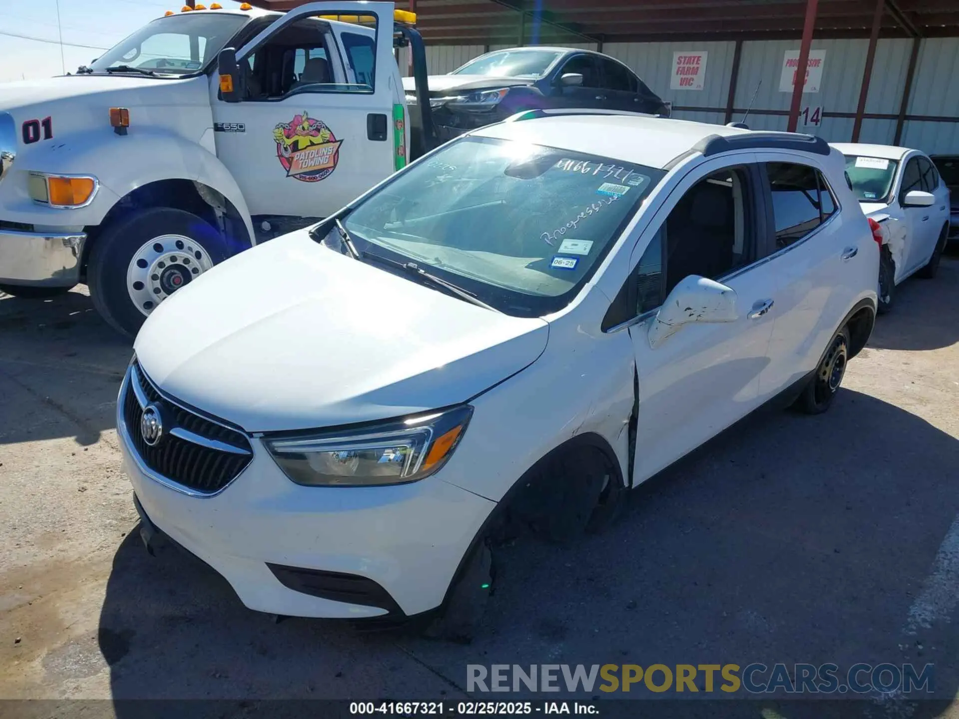 2 Фотография поврежденного автомобиля KL4CJASB3LB028117 BUICK ENCORE 2020