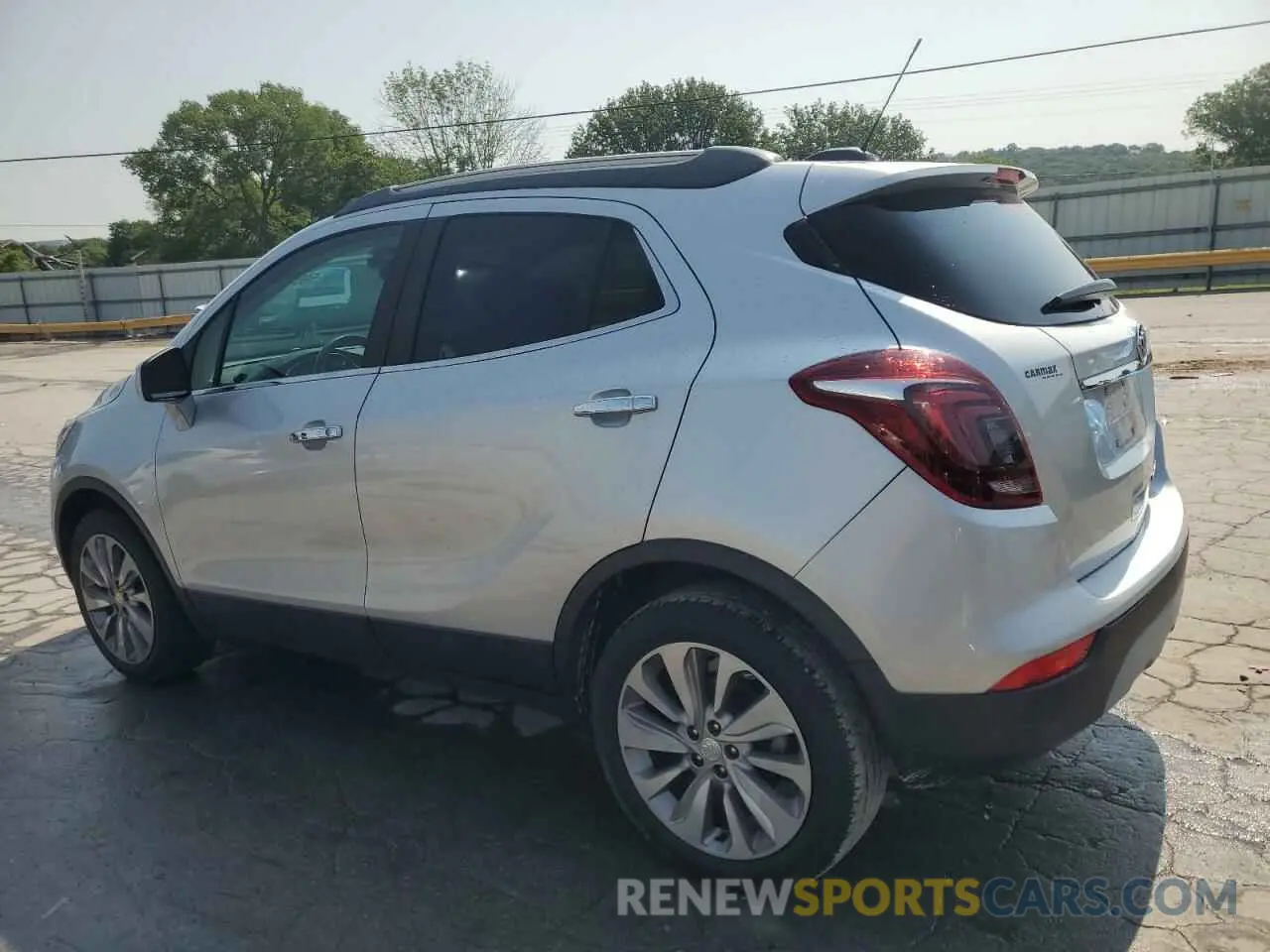 2 Фотография поврежденного автомобиля KL4CJASB4LB001198 BUICK ENCORE 2020