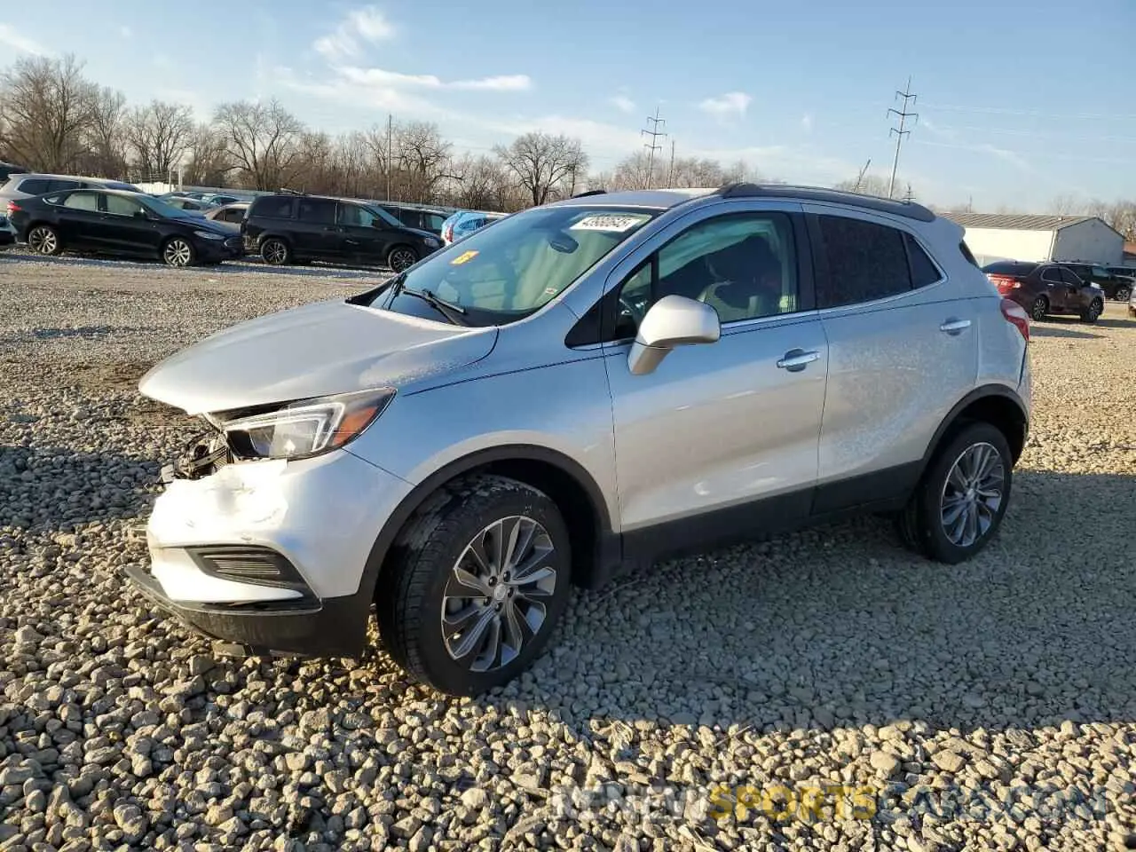1 Фотография поврежденного автомобиля KL4CJASB4LB015005 BUICK ENCORE 2020
