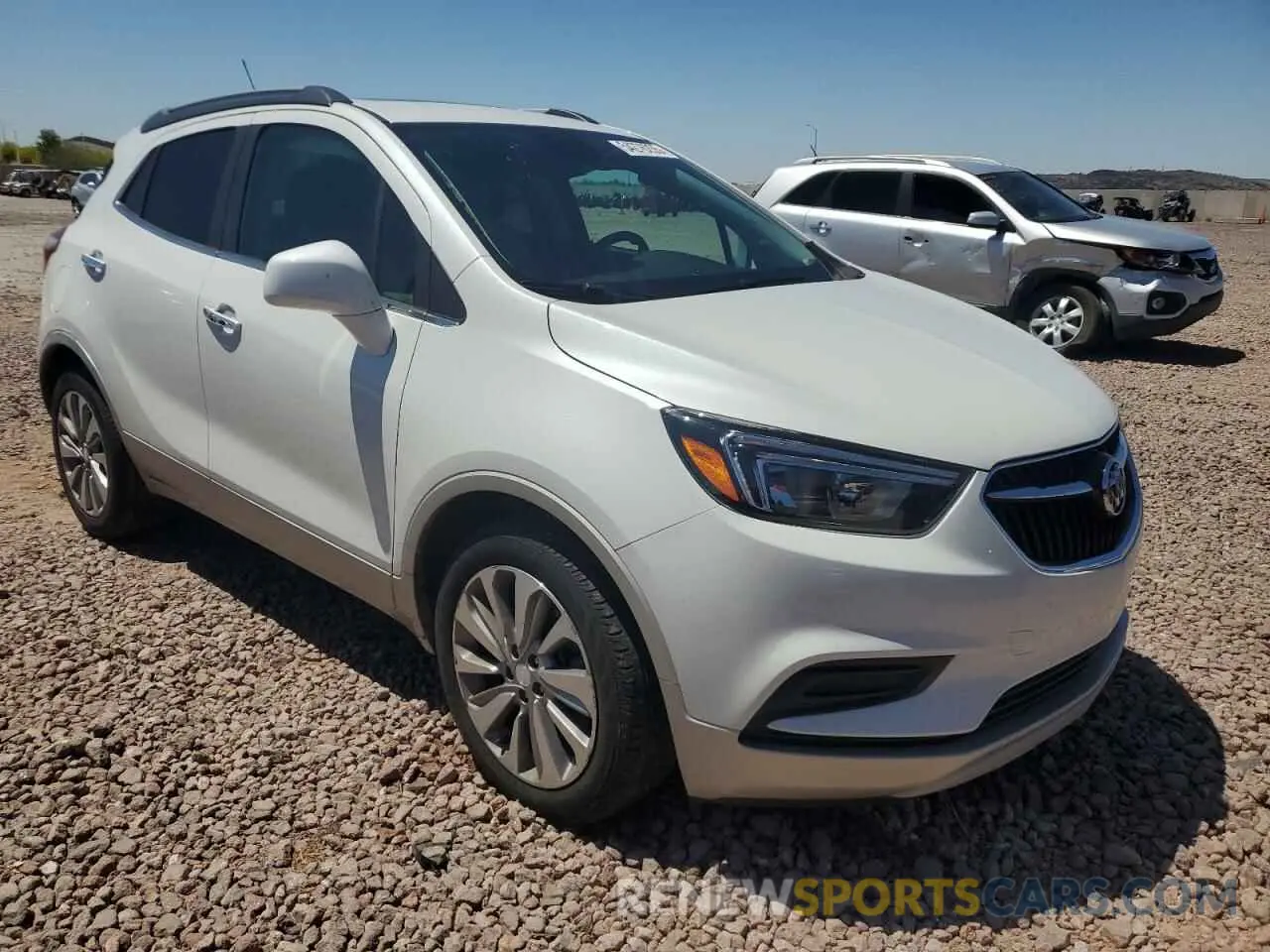 4 Photograph of a damaged car KL4CJASB4LB015442 BUICK ENCORE 2020
