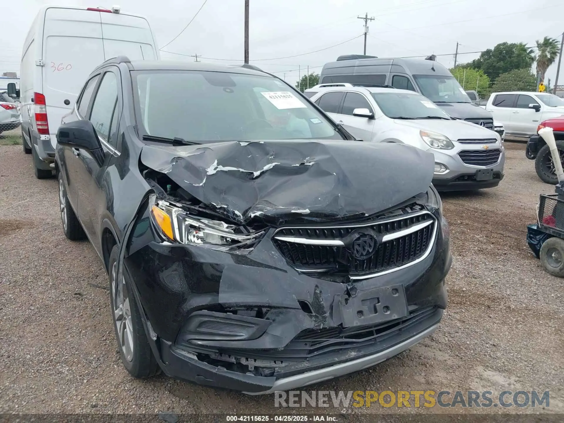 1 Фотография поврежденного автомобиля KL4CJASB4LB047341 BUICK ENCORE 2020