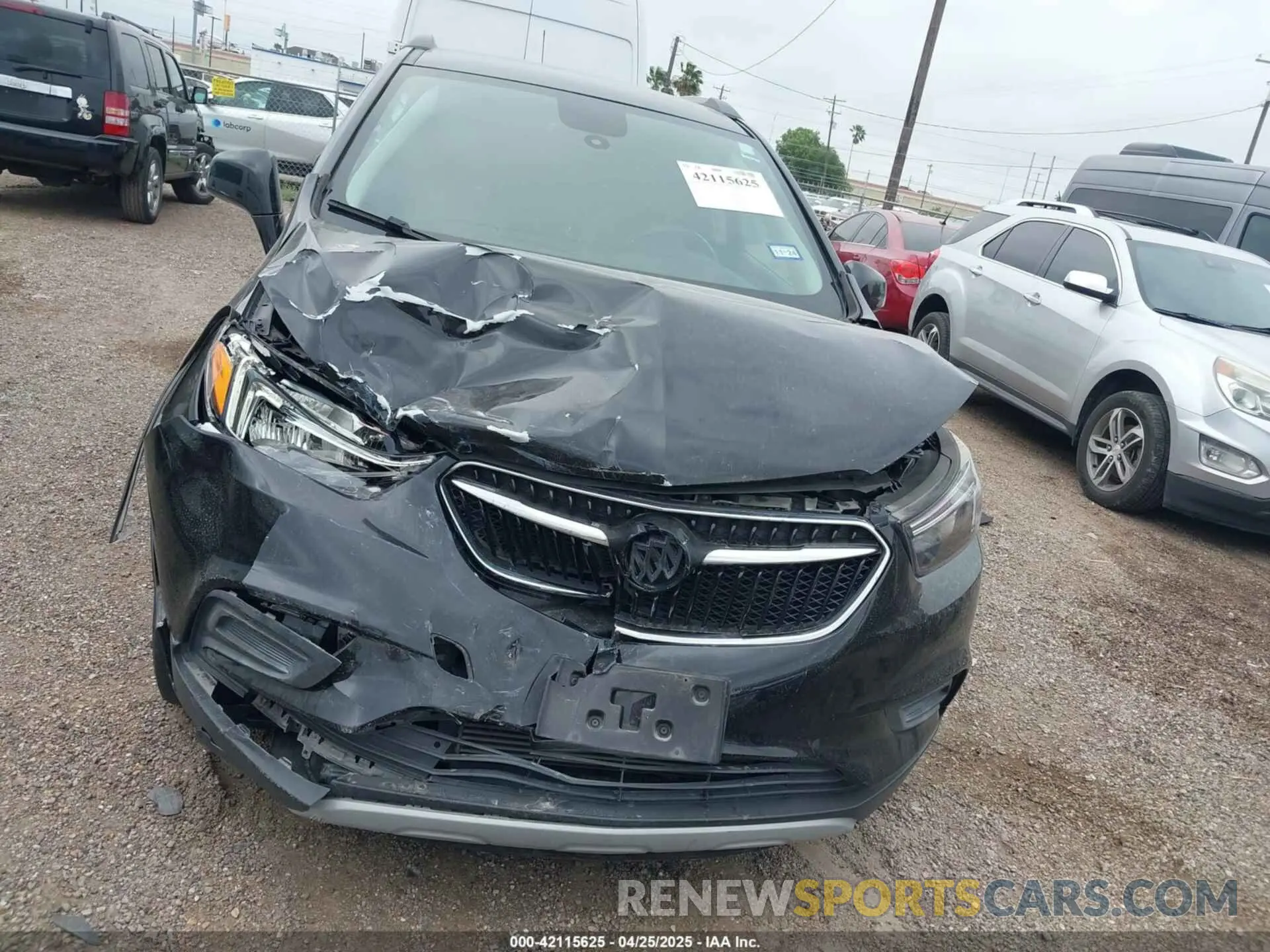11 Фотография поврежденного автомобиля KL4CJASB4LB047341 BUICK ENCORE 2020