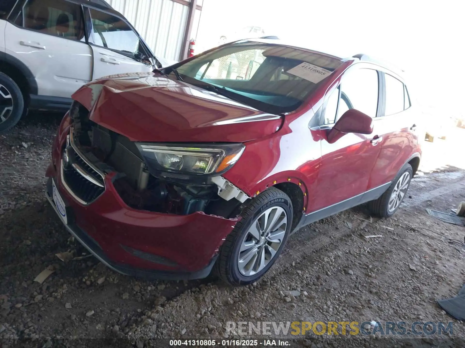 2 Photograph of a damaged car KL4CJASB4LB062549 BUICK ENCORE 2020