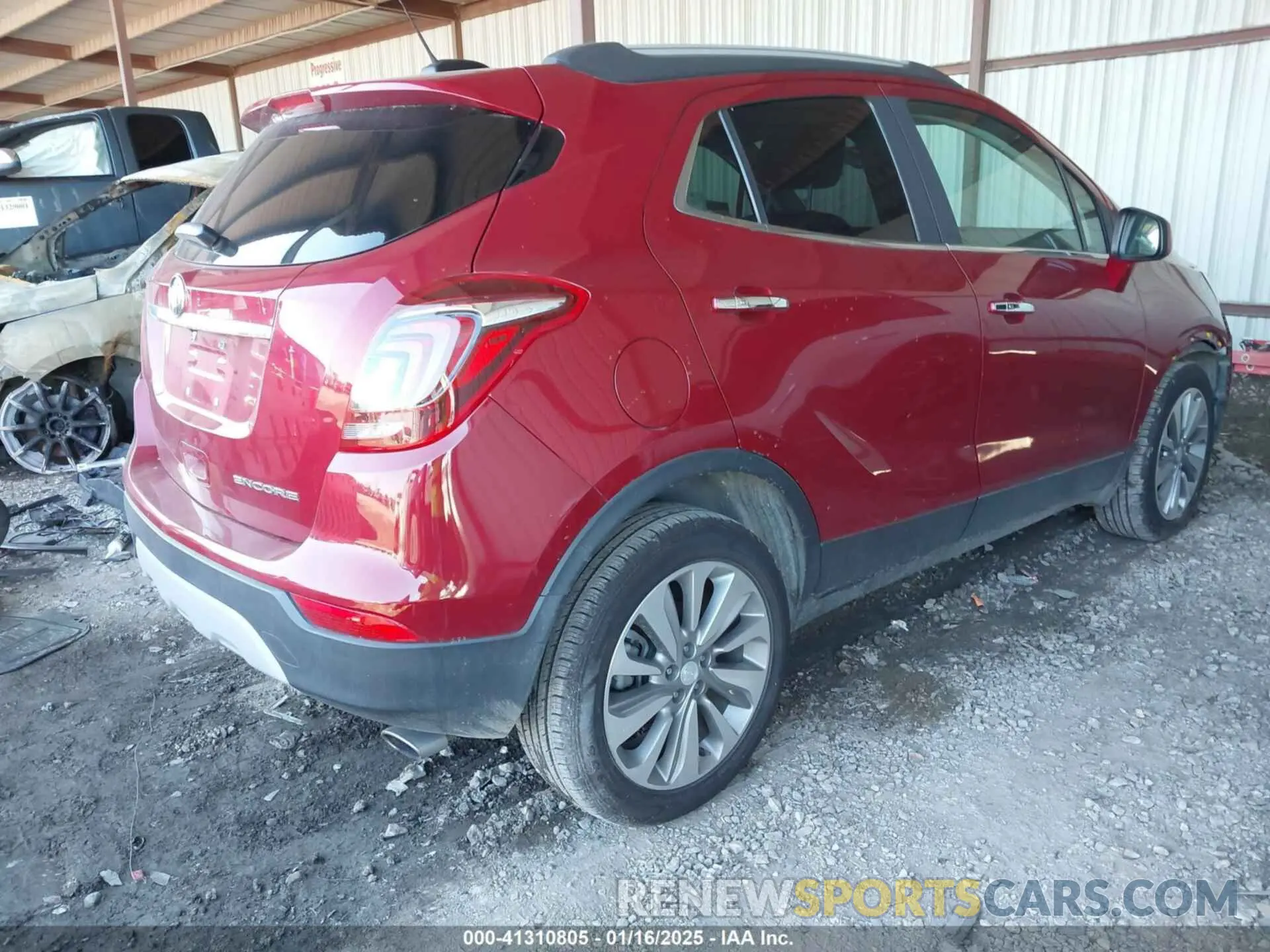 4 Photograph of a damaged car KL4CJASB4LB062549 BUICK ENCORE 2020