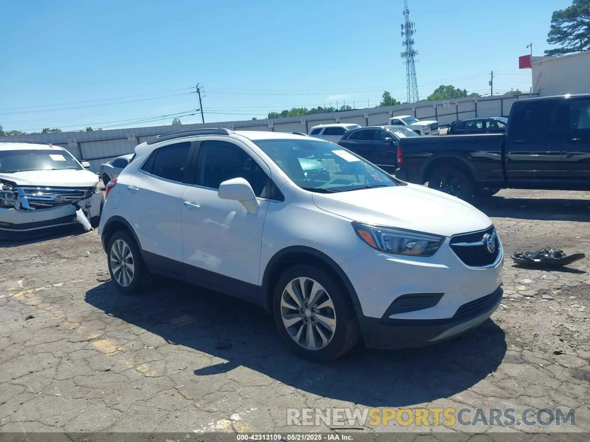 1 Фотография поврежденного автомобиля KL4CJASB4LB092280 BUICK ENCORE 2020