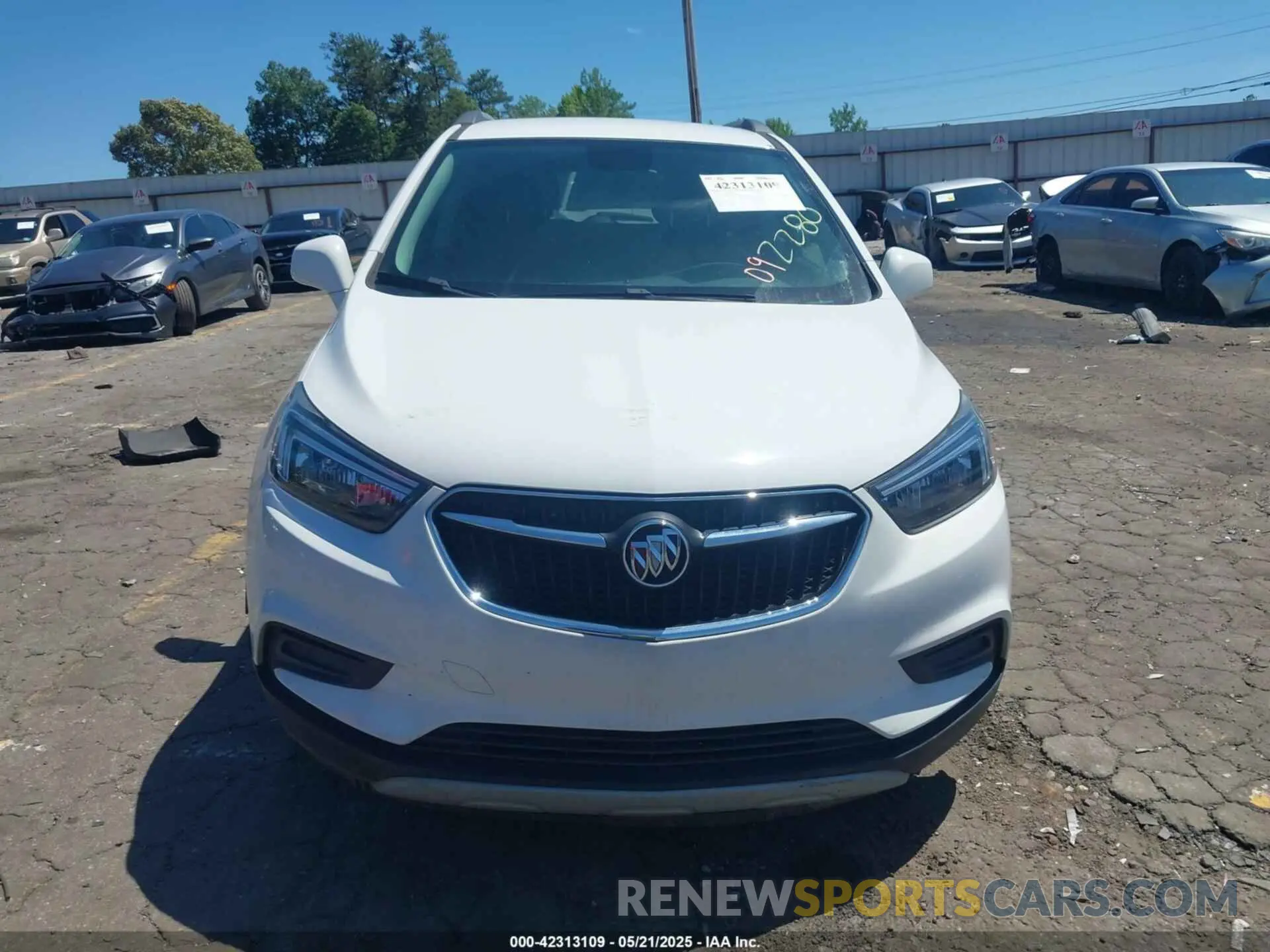 12 Фотография поврежденного автомобиля KL4CJASB4LB092280 BUICK ENCORE 2020