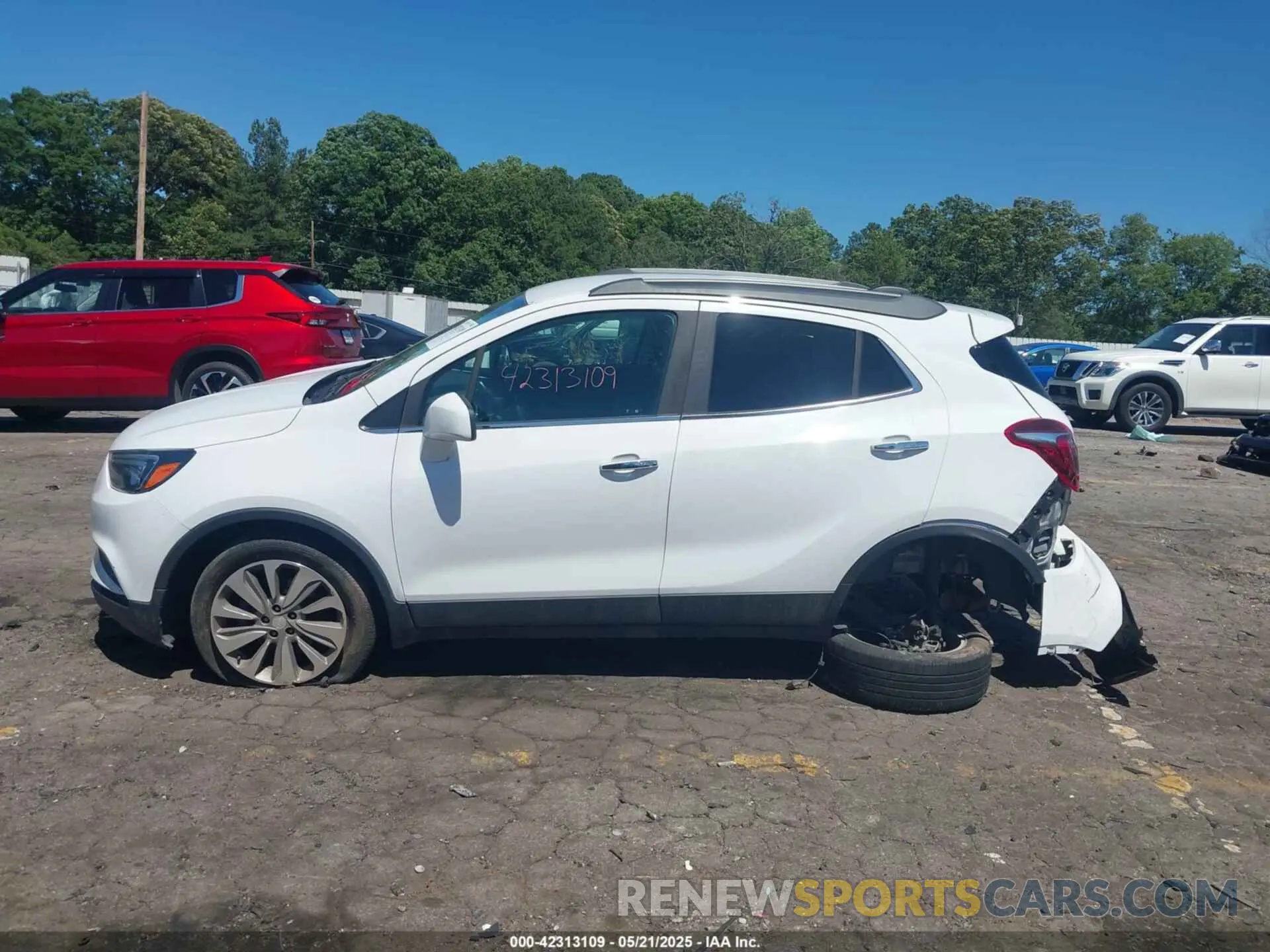 14 Фотография поврежденного автомобиля KL4CJASB4LB092280 BUICK ENCORE 2020