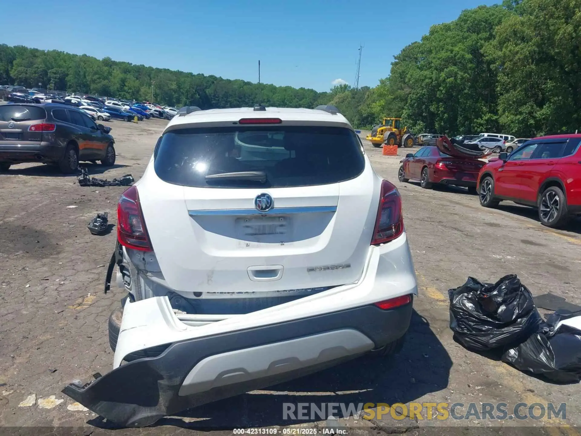 16 Фотография поврежденного автомобиля KL4CJASB4LB092280 BUICK ENCORE 2020