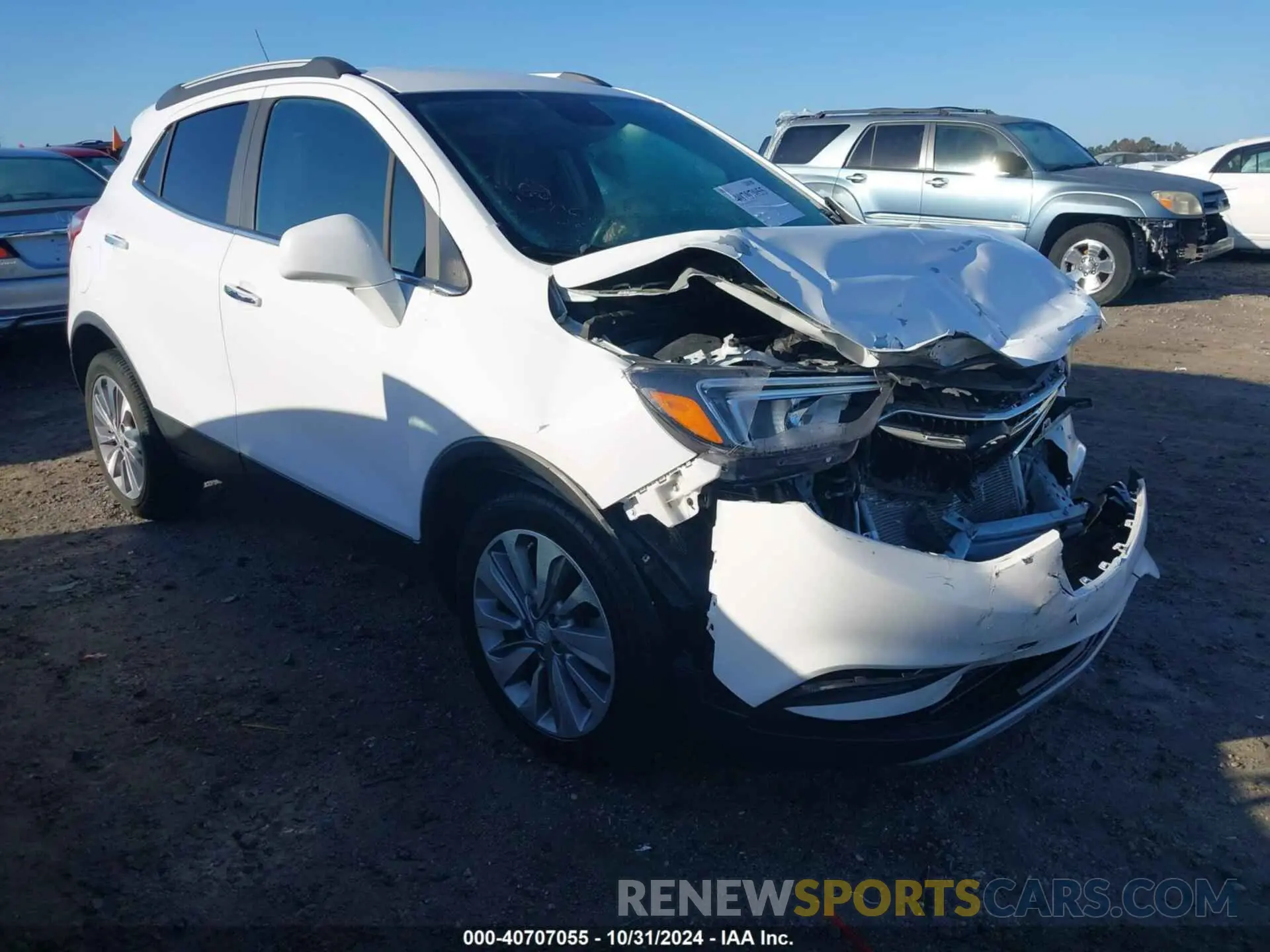 1 Фотография поврежденного автомобиля KL4CJASB4LB093333 BUICK ENCORE 2020