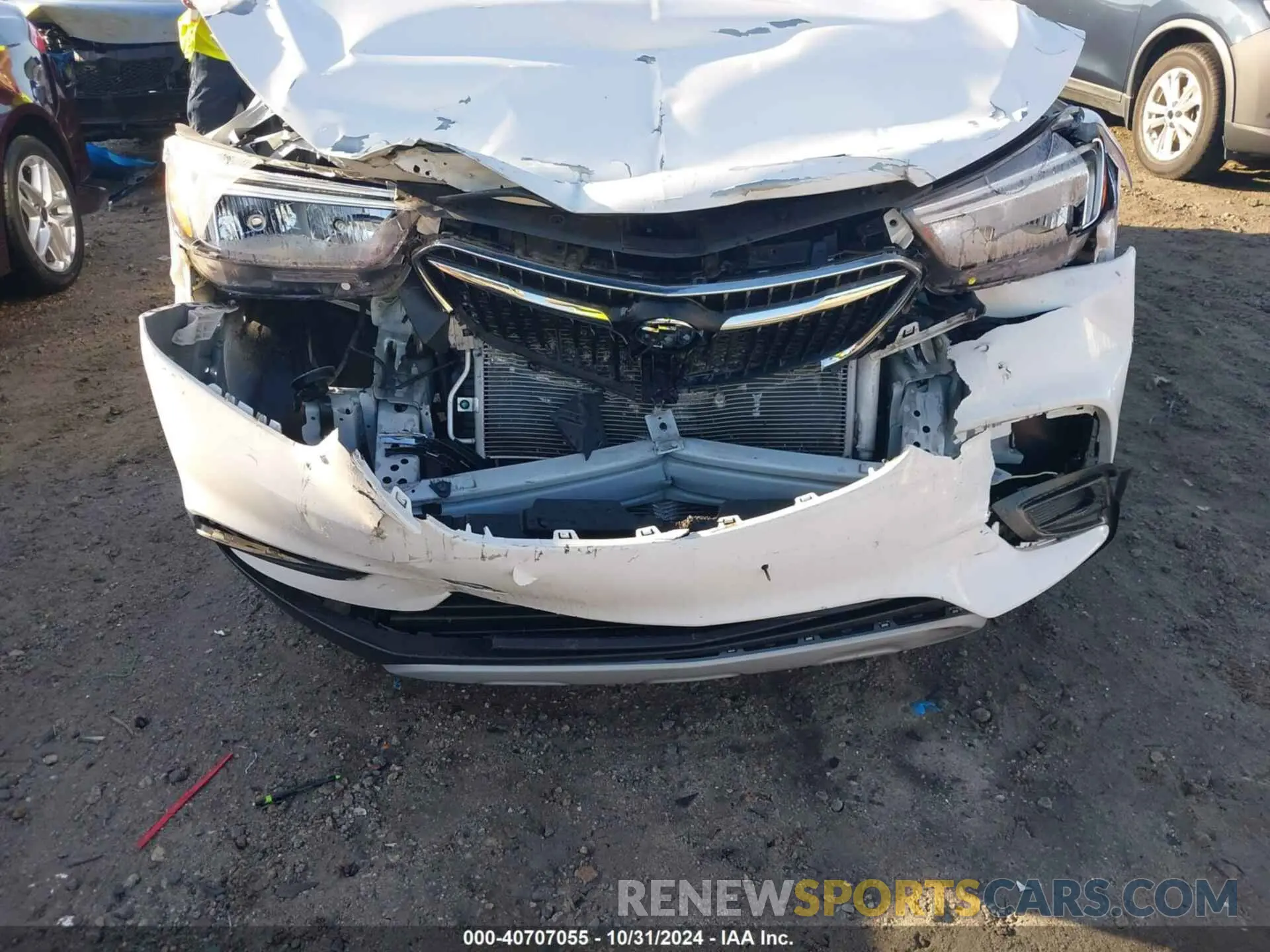 6 Фотография поврежденного автомобиля KL4CJASB4LB093333 BUICK ENCORE 2020