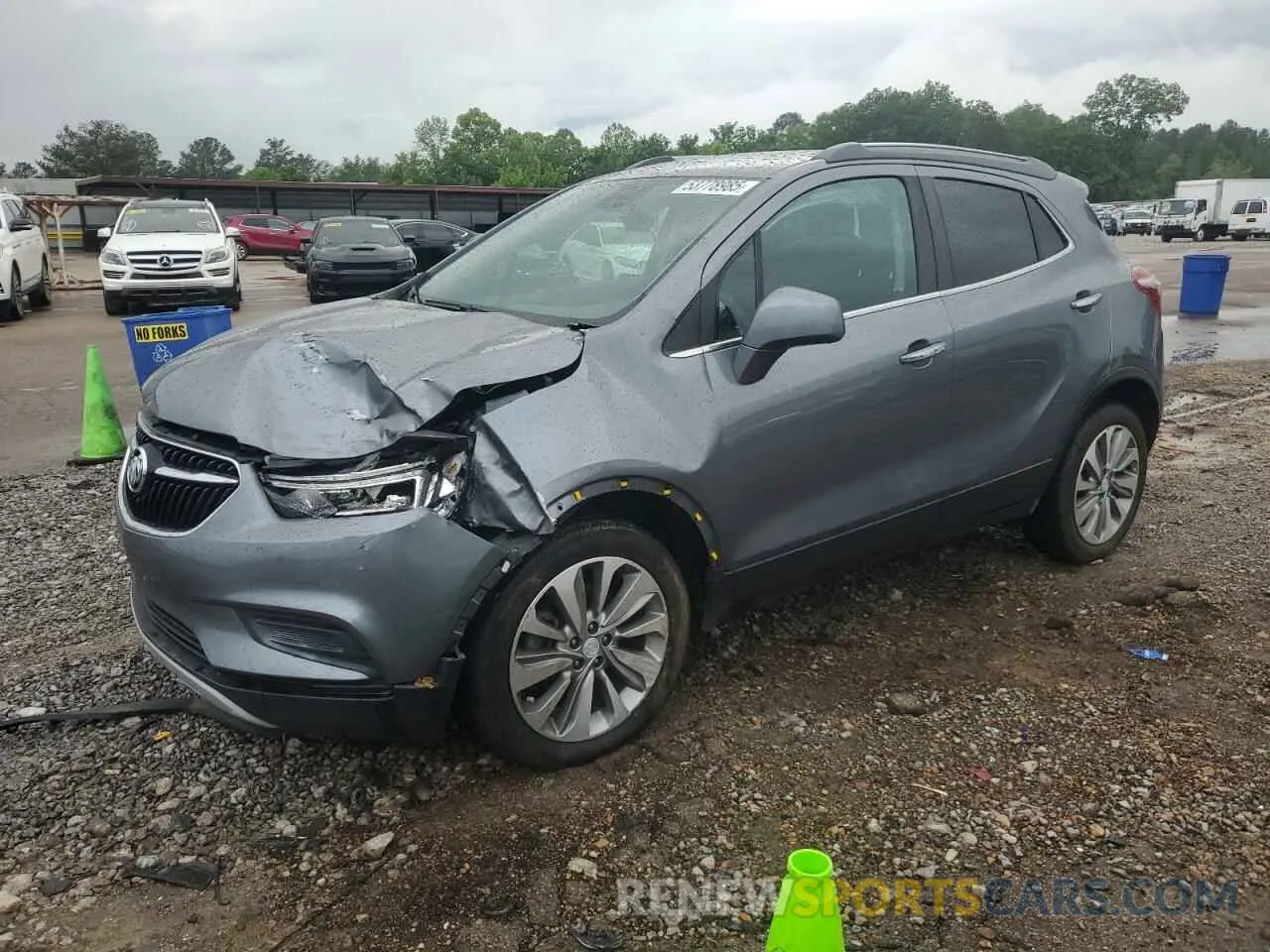 1 Фотография поврежденного автомобиля KL4CJASB6LB011201 BUICK ENCORE 2020