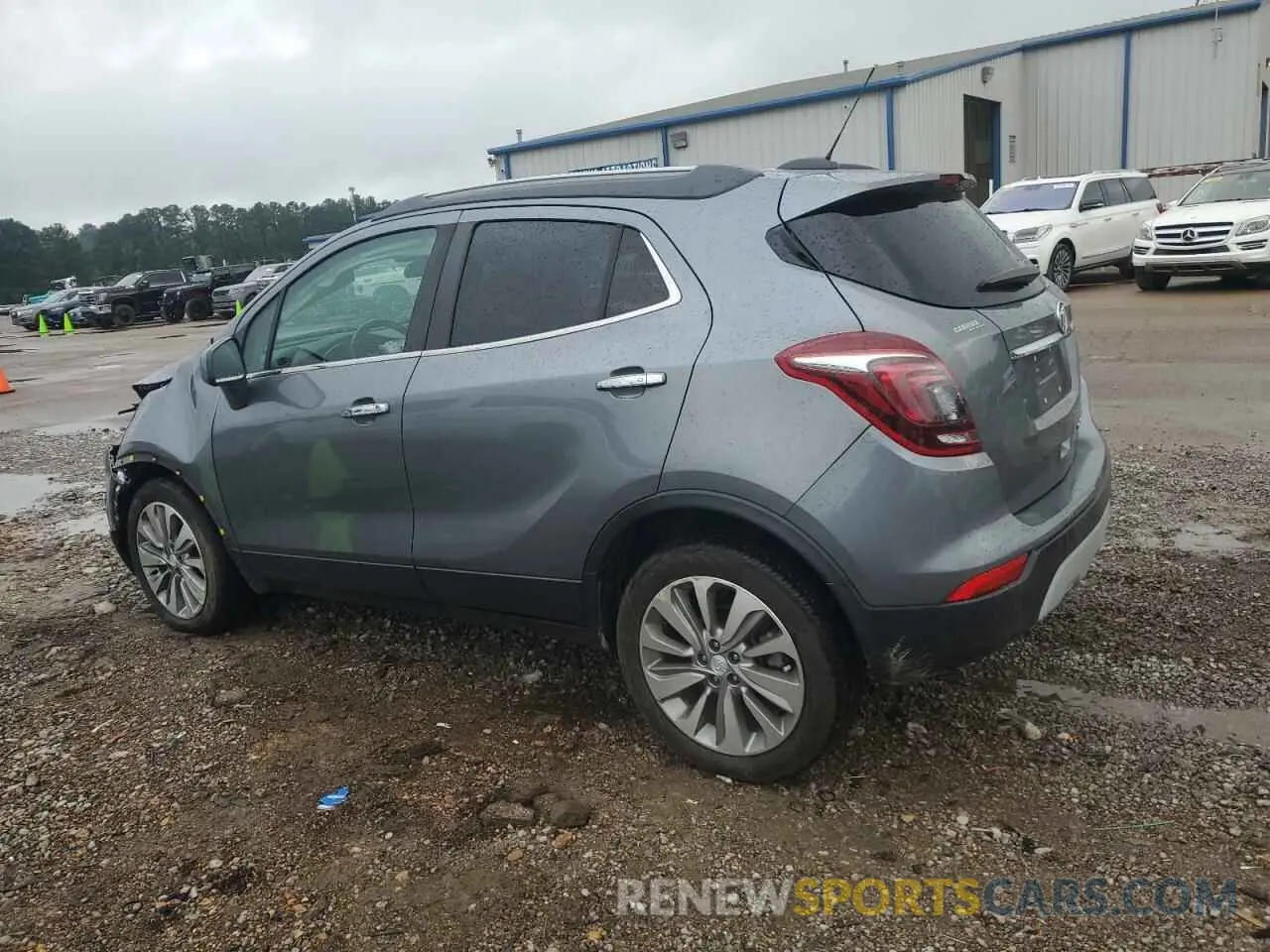 2 Фотография поврежденного автомобиля KL4CJASB6LB011201 BUICK ENCORE 2020