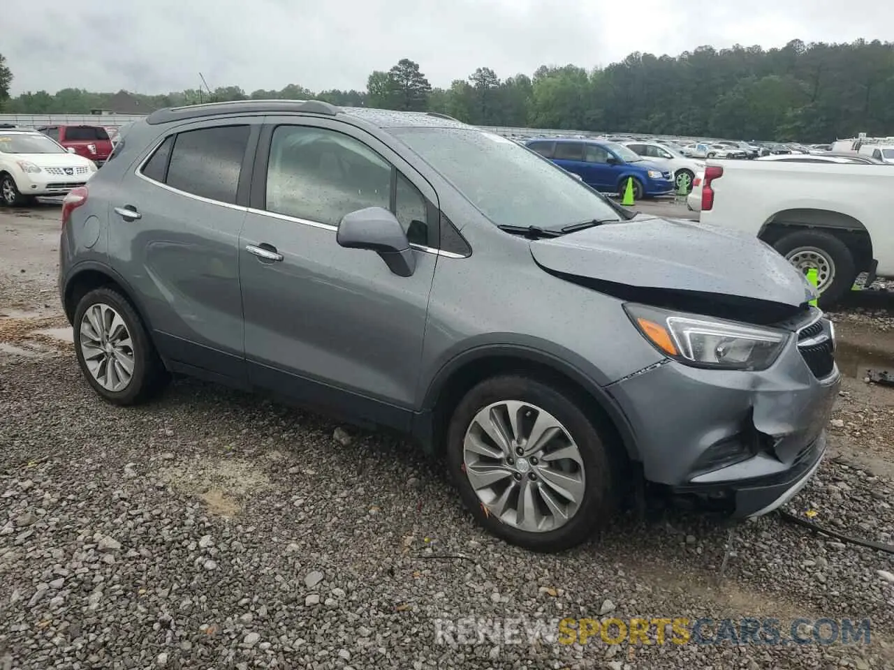 4 Фотография поврежденного автомобиля KL4CJASB6LB011201 BUICK ENCORE 2020