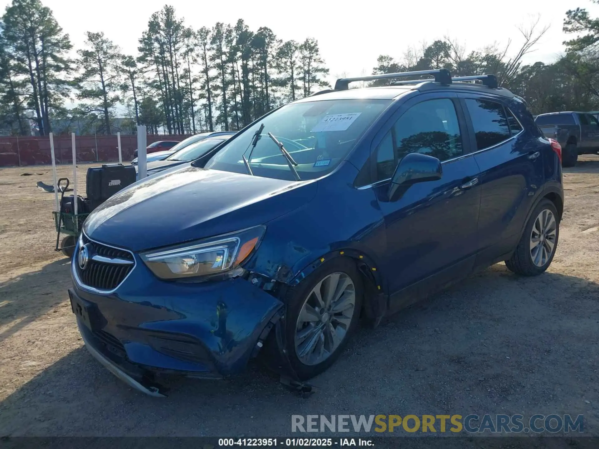 2 Photograph of a damaged car KL4CJASB6LB020660 BUICK ENCORE 2020