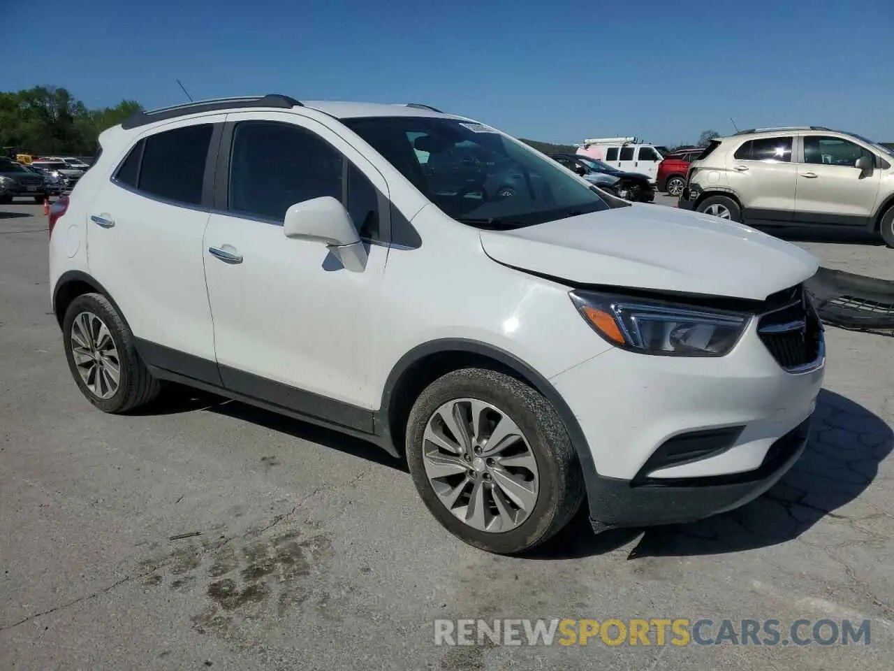 4 Фотография поврежденного автомобиля KL4CJASB6LB026474 BUICK ENCORE 2020