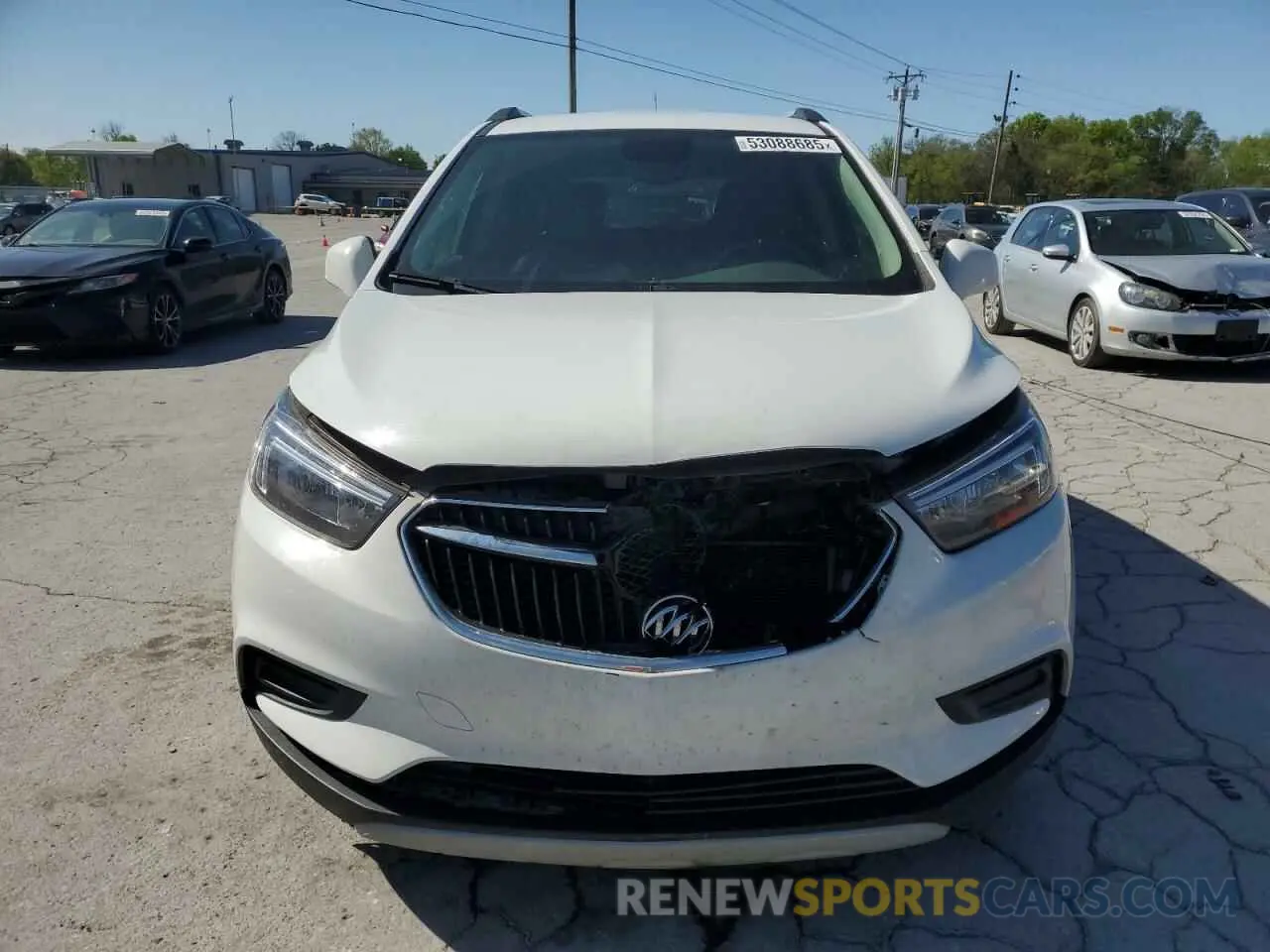 5 Фотография поврежденного автомобиля KL4CJASB6LB026474 BUICK ENCORE 2020