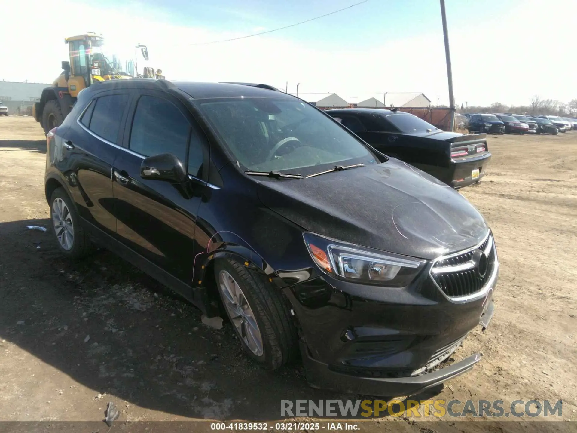 1 Фотография поврежденного автомобиля KL4CJASB6LB053688 BUICK ENCORE 2020