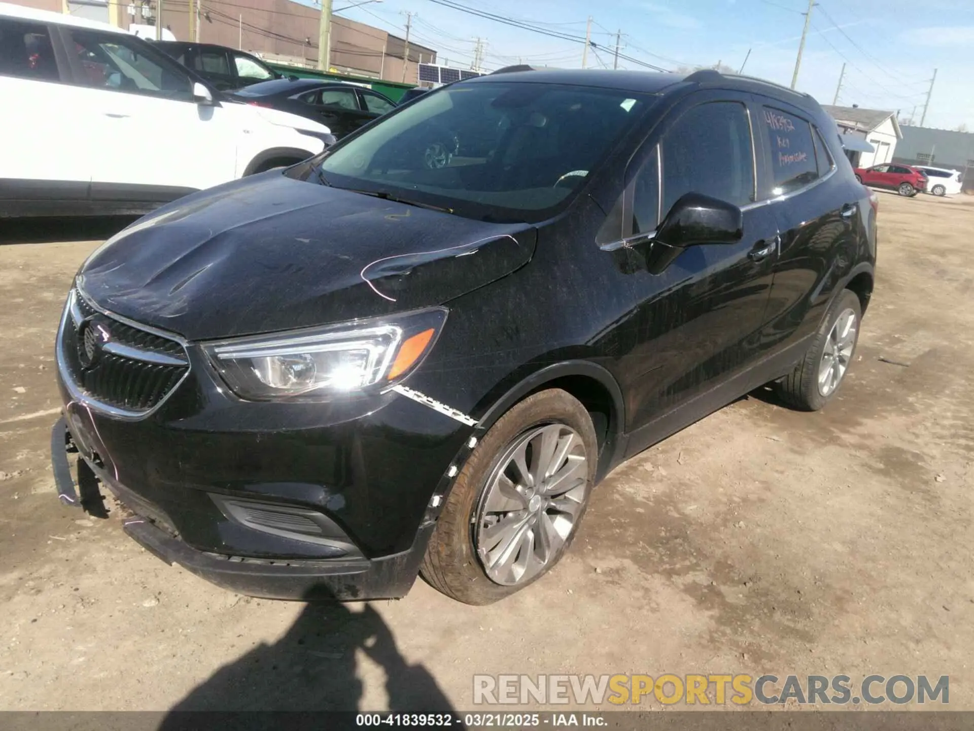 2 Фотография поврежденного автомобиля KL4CJASB6LB053688 BUICK ENCORE 2020