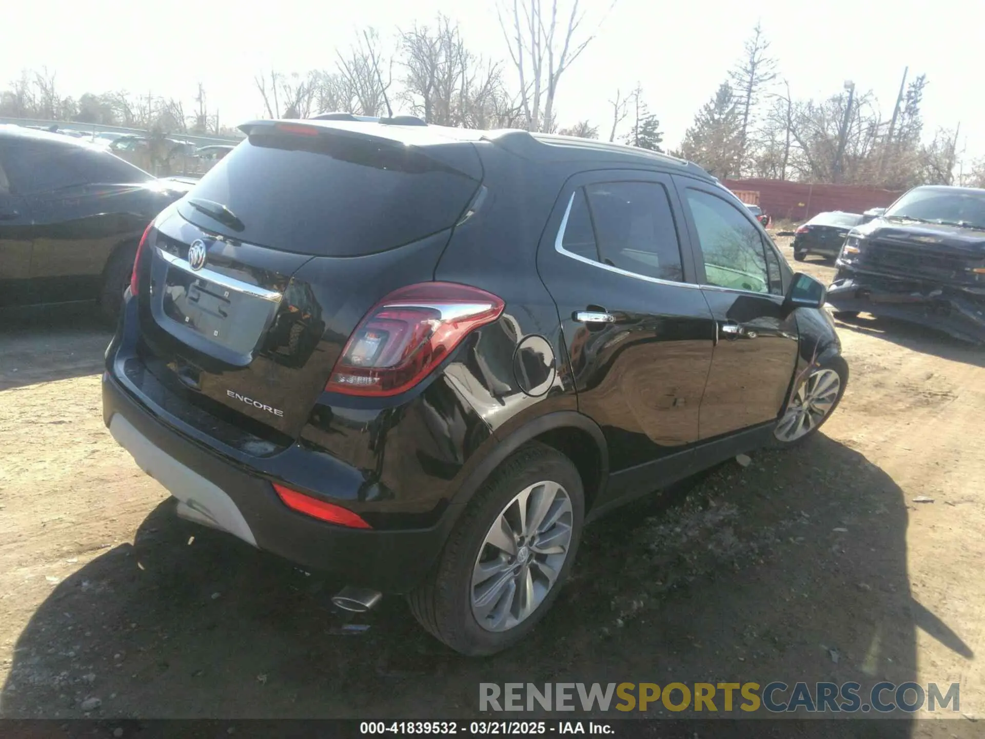 4 Фотография поврежденного автомобиля KL4CJASB6LB053688 BUICK ENCORE 2020
