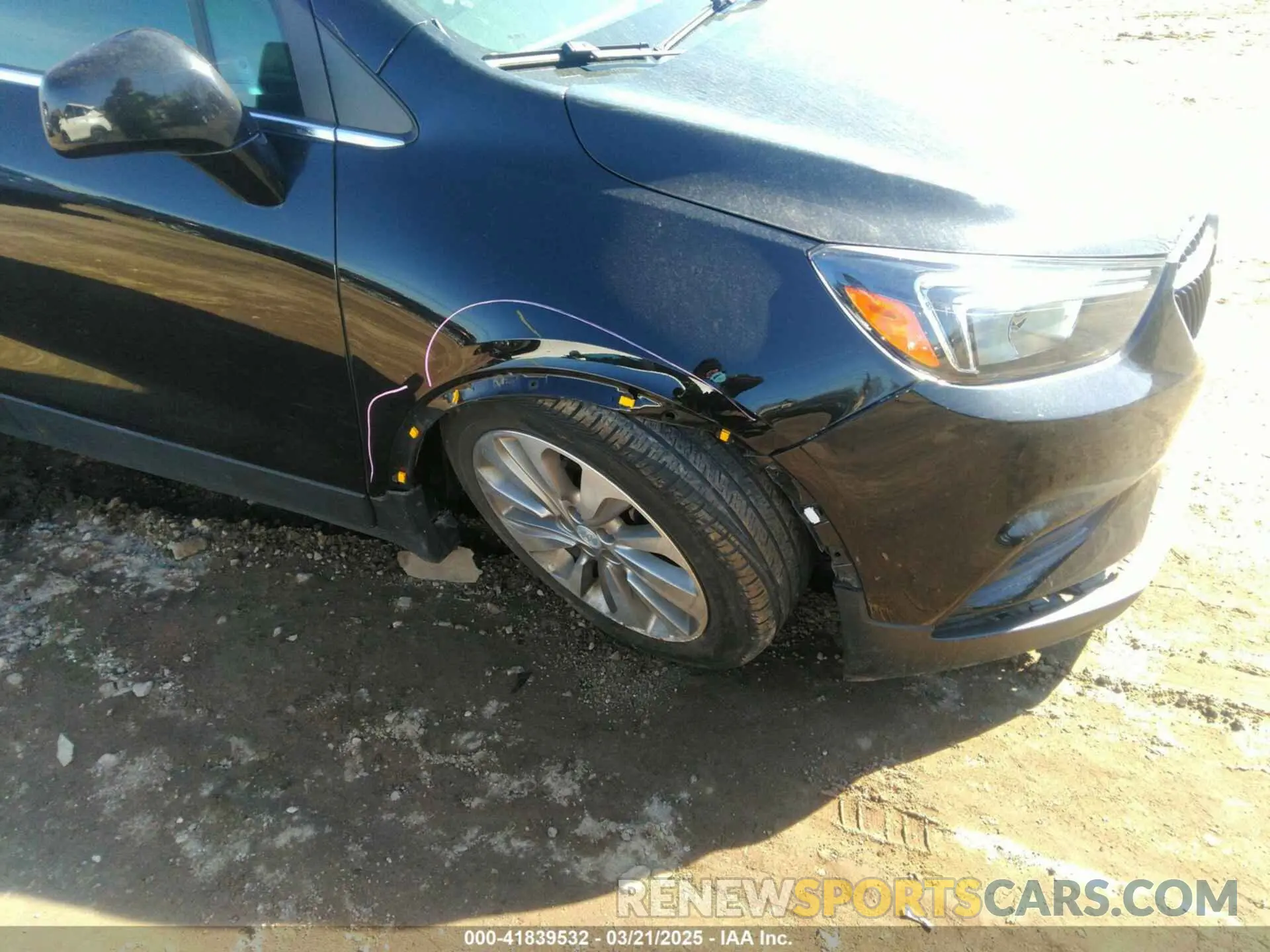 6 Фотография поврежденного автомобиля KL4CJASB6LB053688 BUICK ENCORE 2020