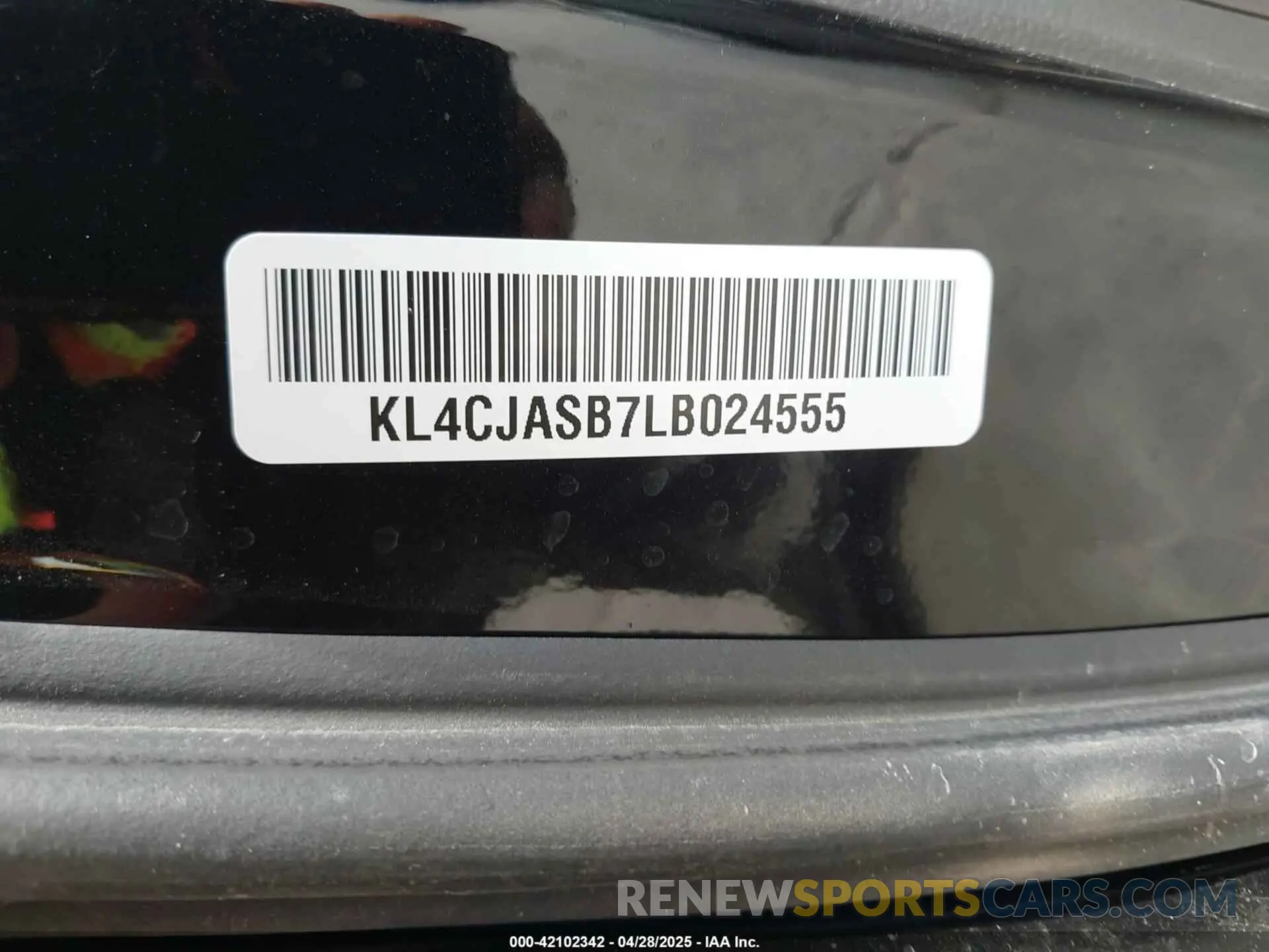 9 Photograph of a damaged car KL4CJASB7LB024555 BUICK ENCORE 2020