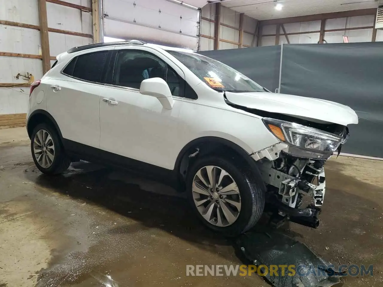 4 Photograph of a damaged car KL4CJASB7LB338464 BUICK ENCORE 2020